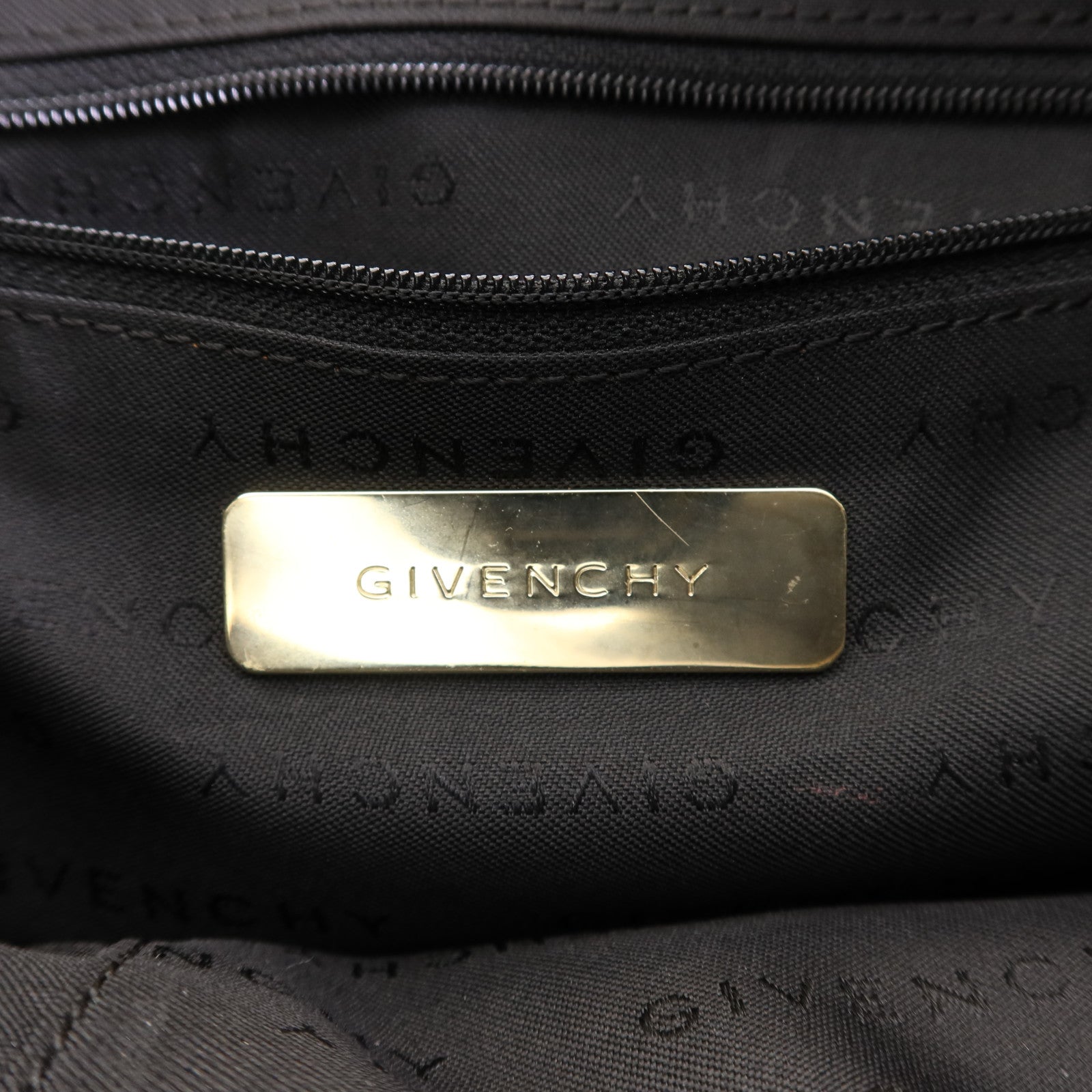 GIVENCHY 帆布Shoulder Bag金扣肩背袋