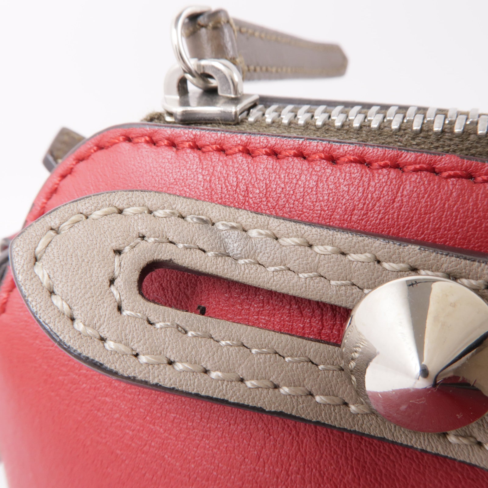 FENDI SHW By The Way 2 Way Shoulder Bag Handbag 8BL124-5QJ Calfskin Leather