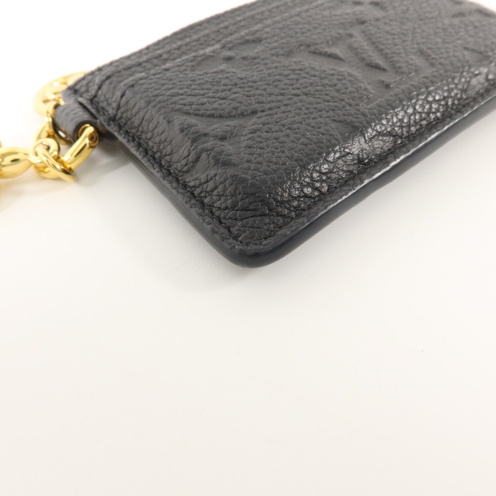 LOUIS VUITTON Monogram Empreinte Charm Card Holder卡片套