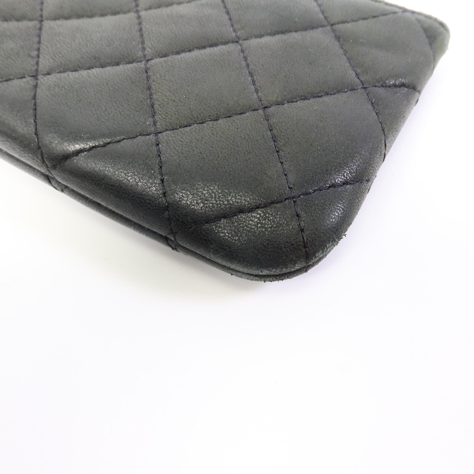 CHANEL 羊皮皮革Pouch Wallet錢包