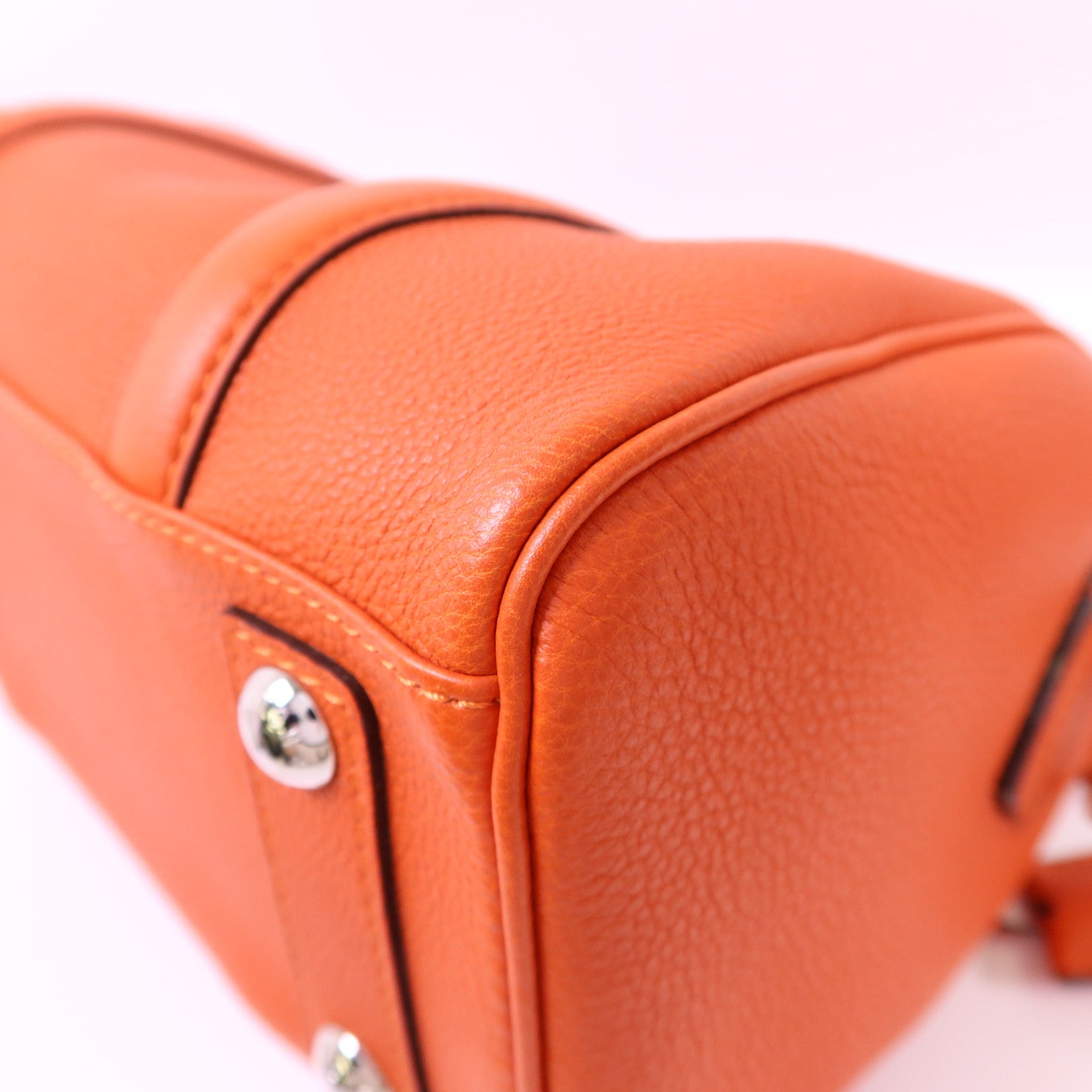 LOUIS VUITTON Cachemire皮革Sofia Coppola BB銀扣手挽肩背兩用袋