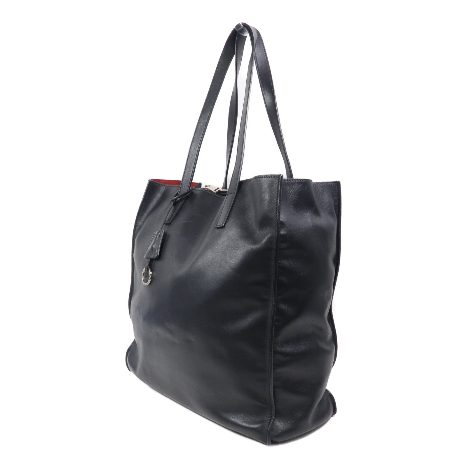 PRADA 牛皮皮革Tote Bag肩背袋