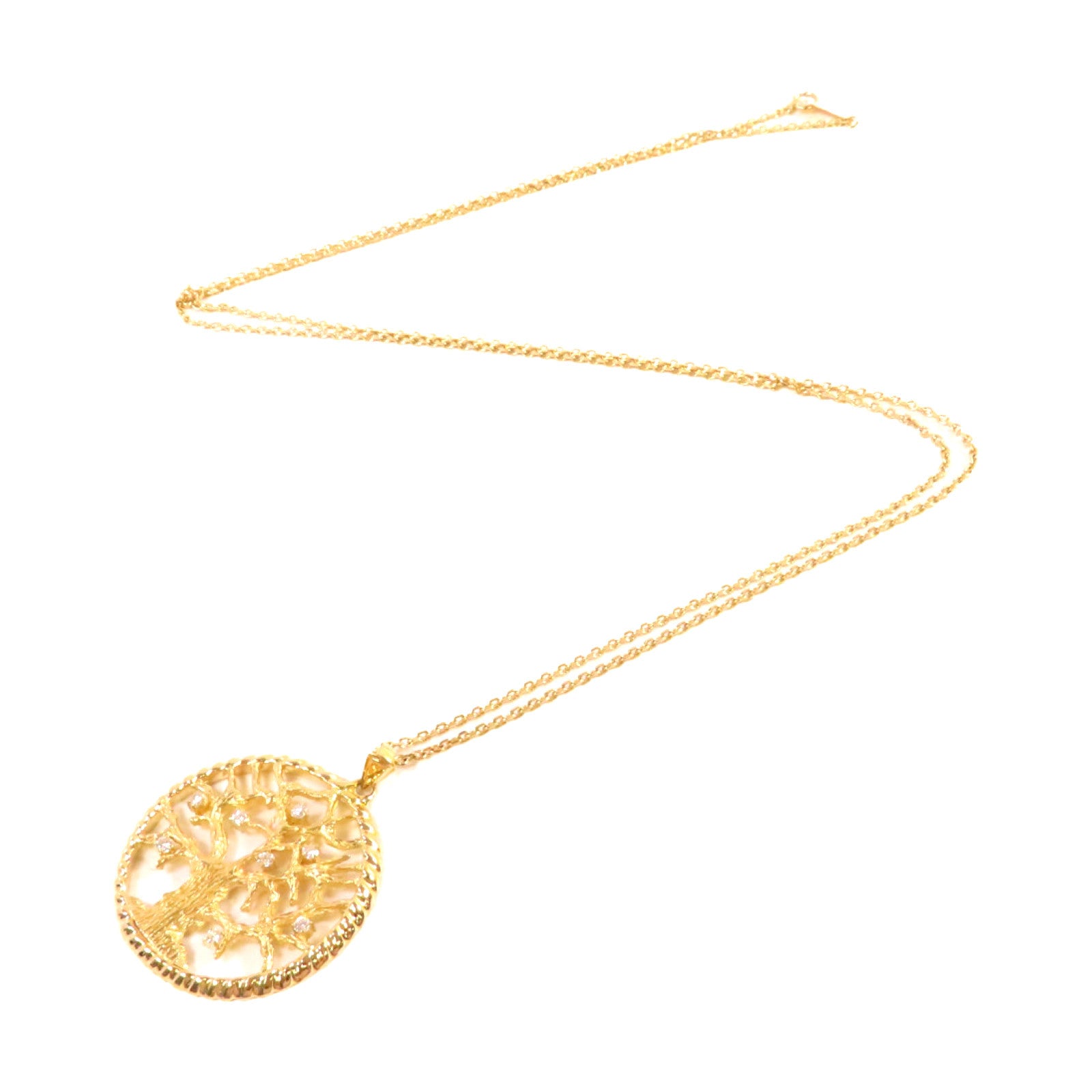 JEWELRY 18K黃金Diamond Necklace鑽石項鍊