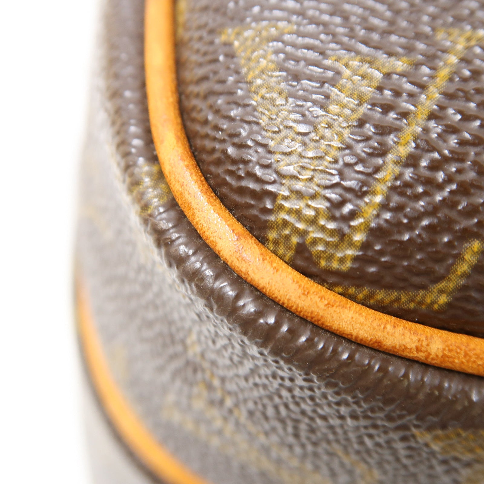 LOUIS VUITTON Monogram Reporter PM金扣肩背袋啡色