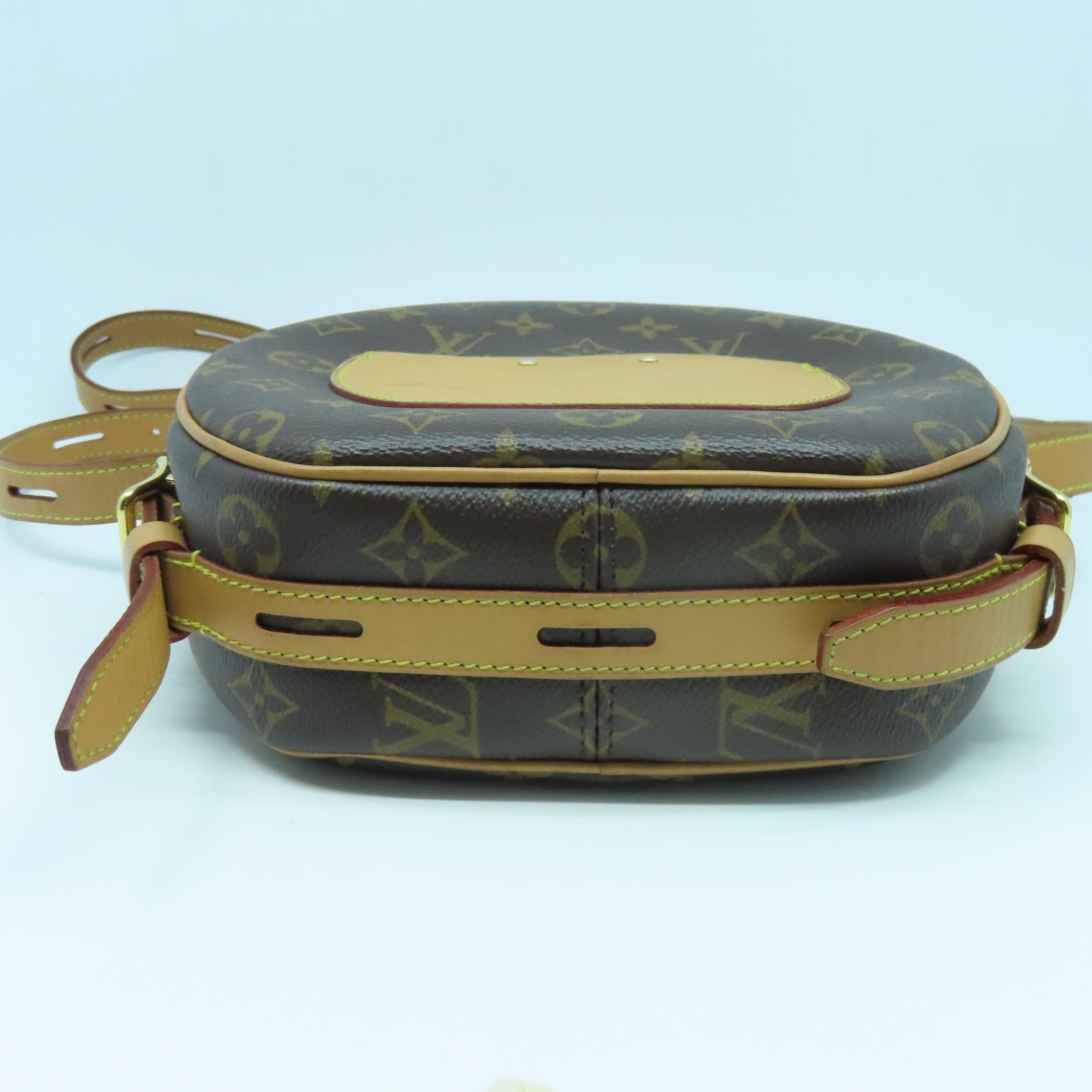 LOUIS VUITTON **【清倉大減價】Monogram Boite Chapeau Souple MM金扣手挽肩背兩用袋啡色
