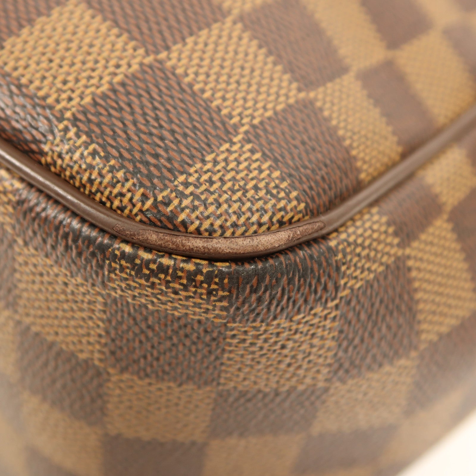 LOUIS VUITTON Damier Olaf MM金扣肩背袋