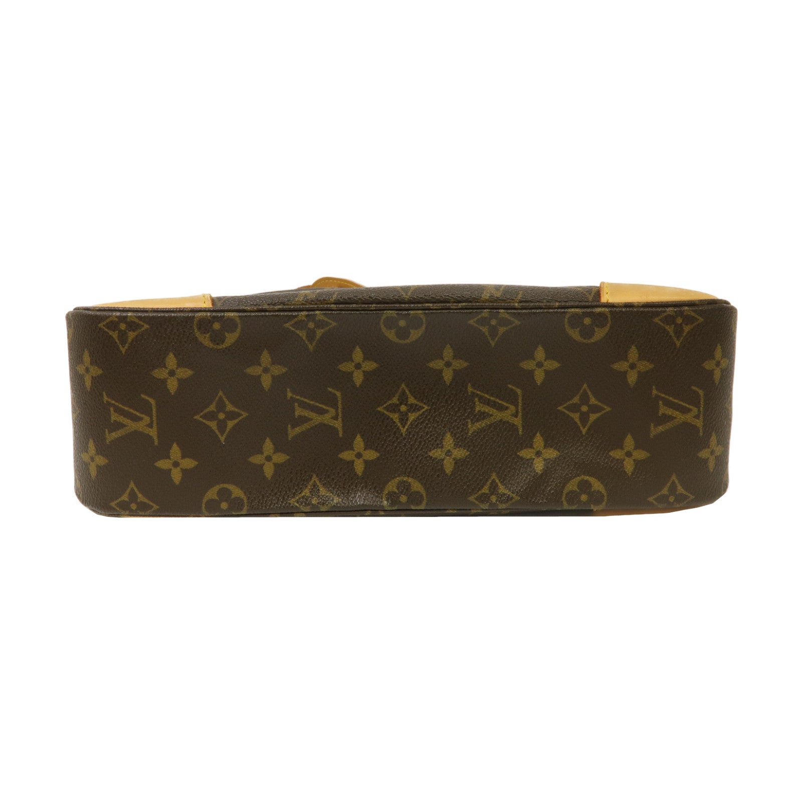 LOUIS VUITTON Monogram Boulogne 30金扣肩背袋啡色