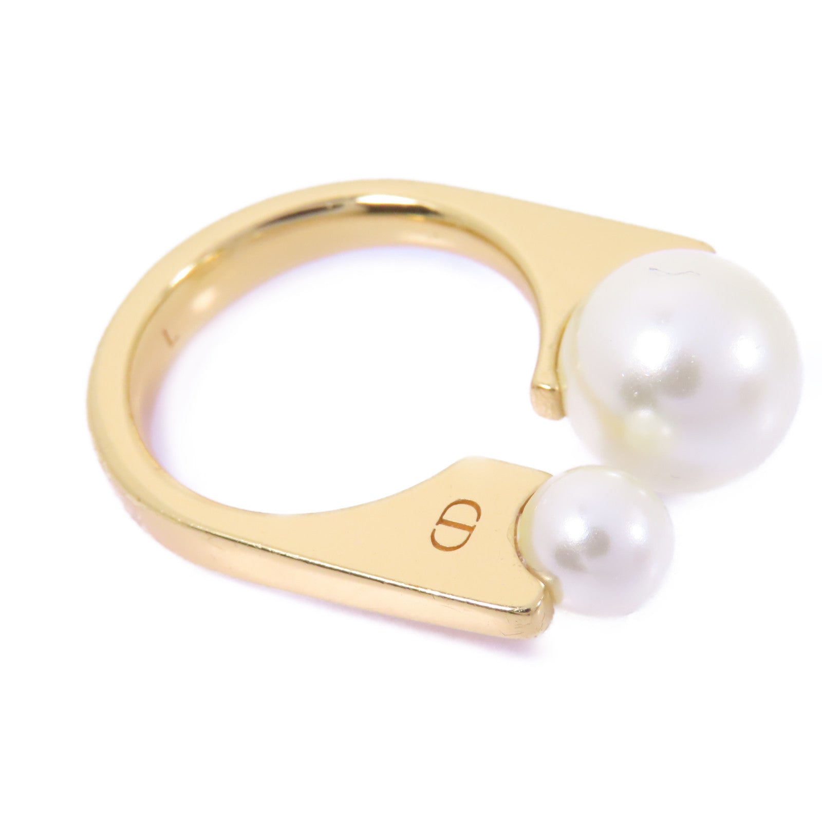 Dior PVC/金屬Ring戒指US#6.75