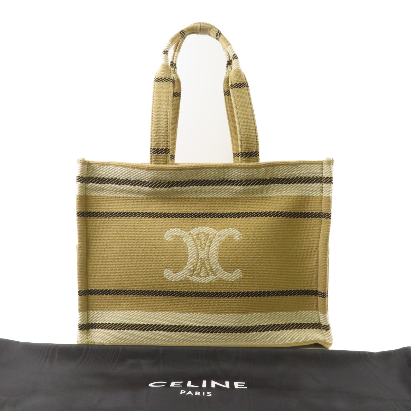CELINE 帆布Large Cabas Tote肩背袋/手挽袋