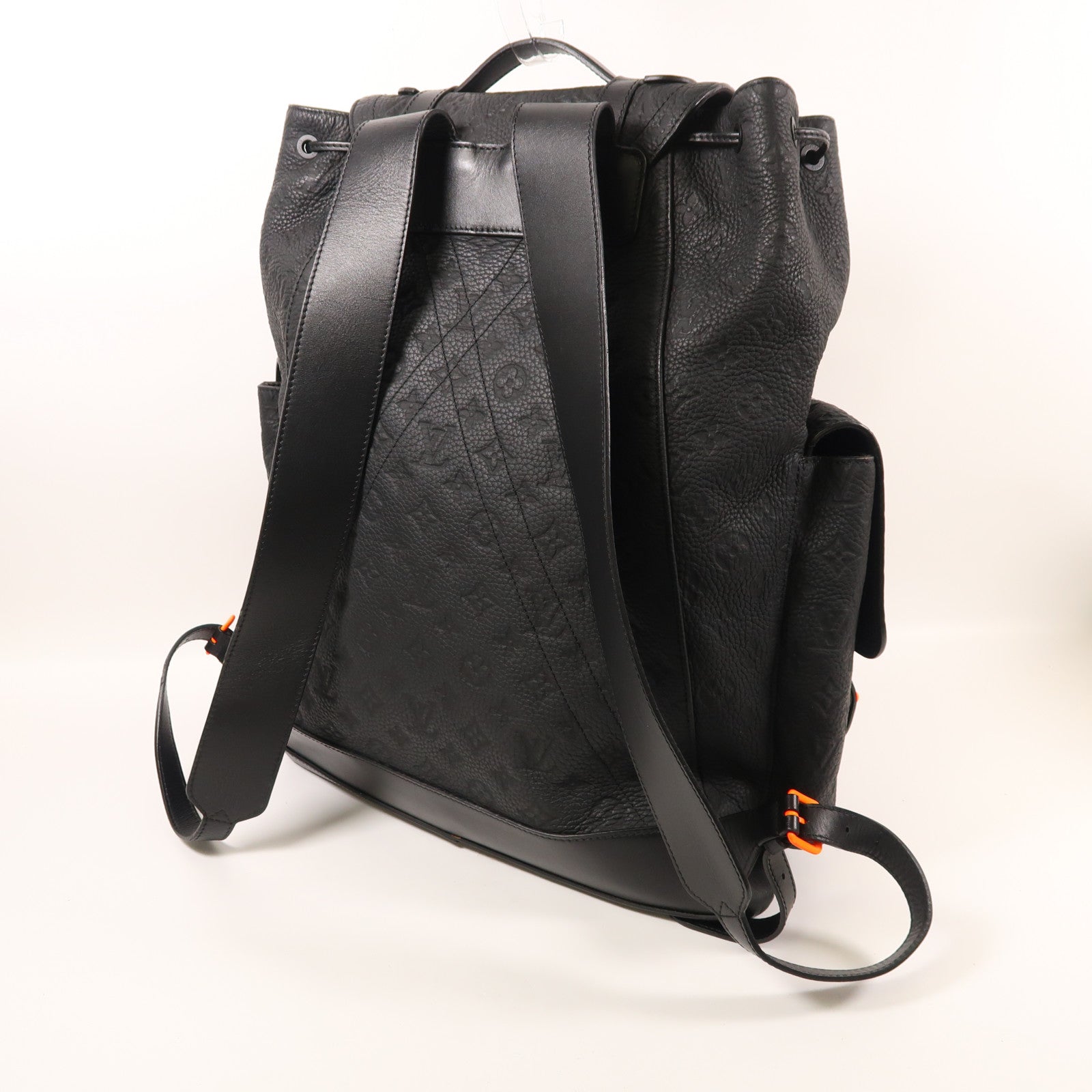 LOUIS VUITTON Monogram Taurillon Christopher GM背包