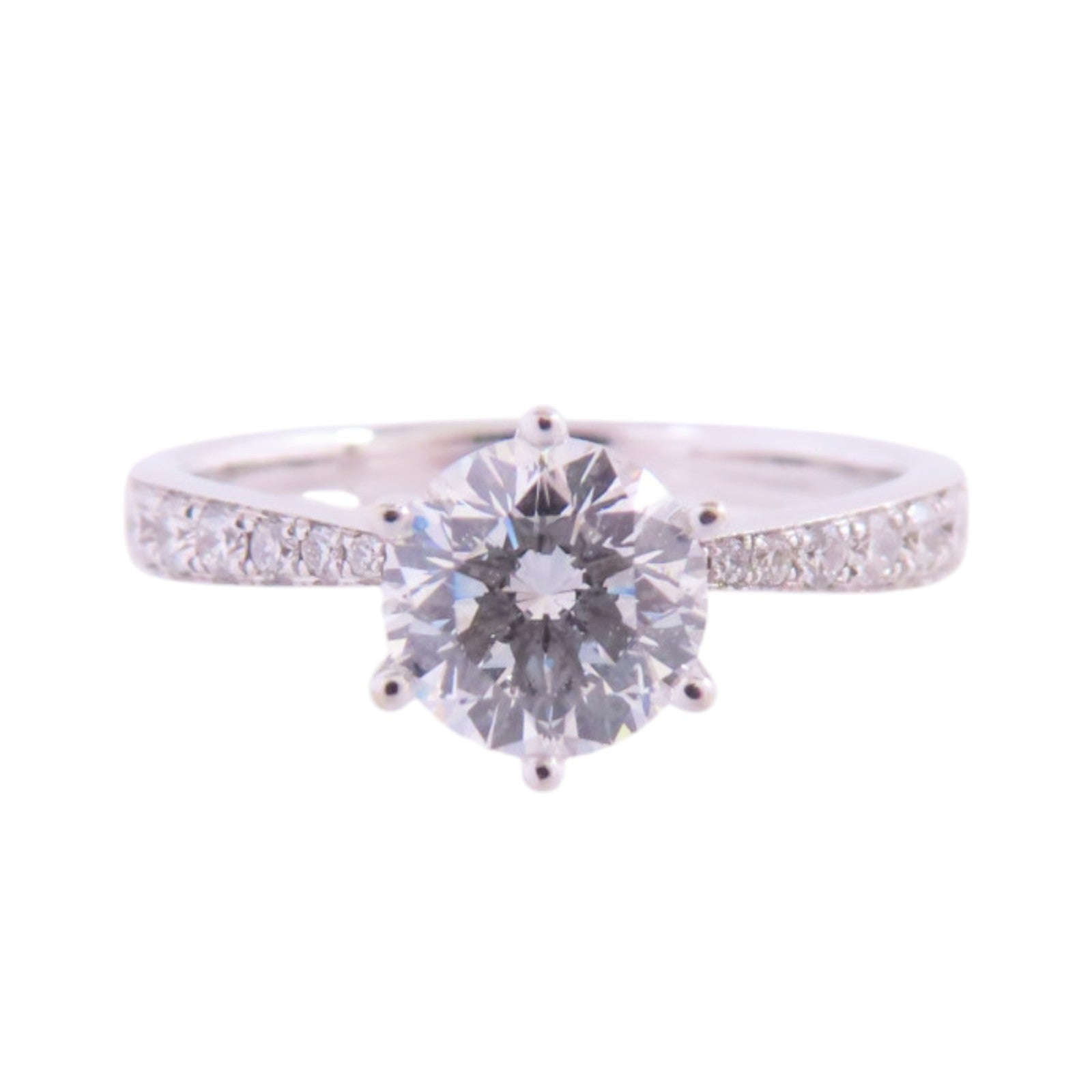 JEWELRY 18K白金/鑽石Diamond Ring戒指US#7.75