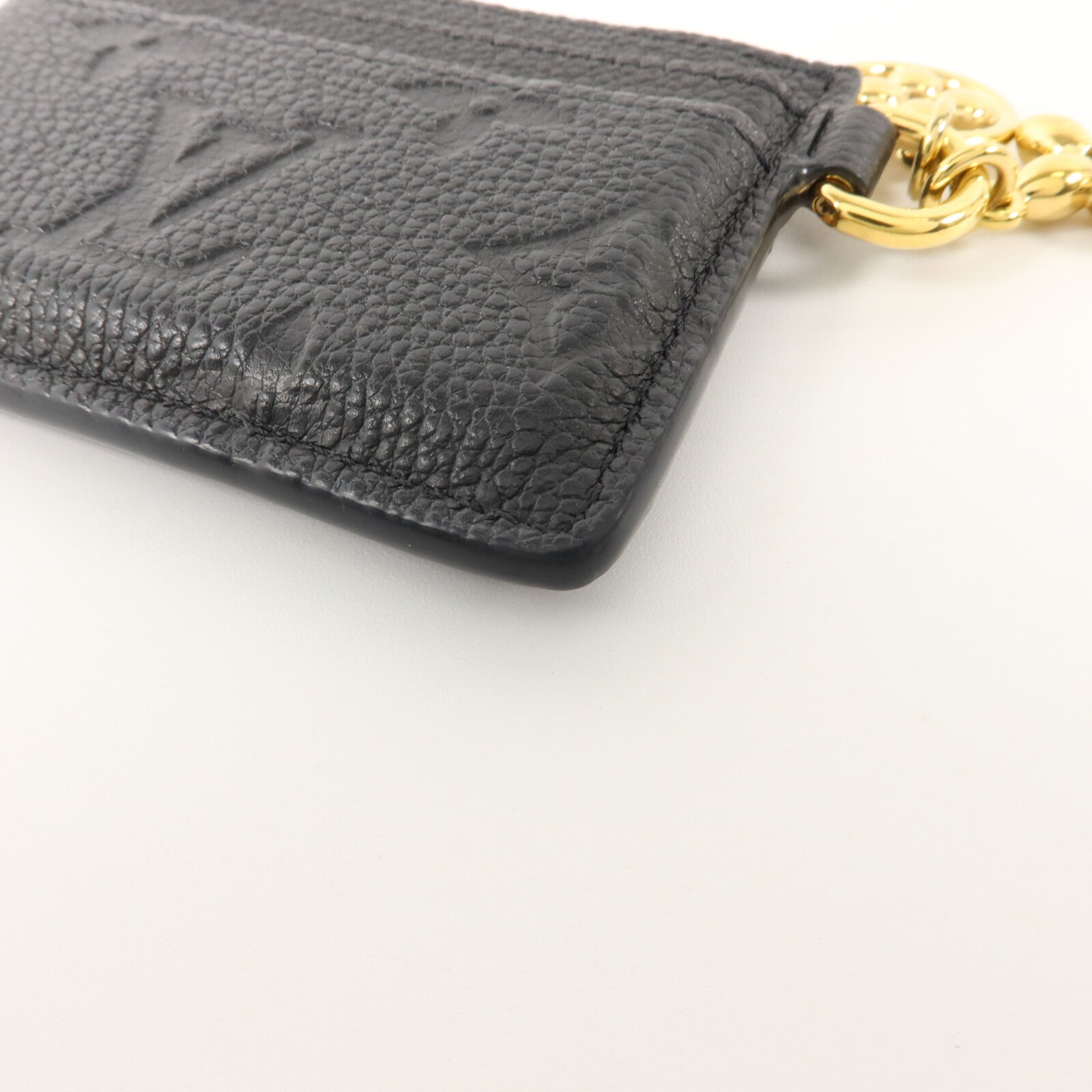 LOUIS VUITTON Monogram Empreinte Charm Card Holder卡片套