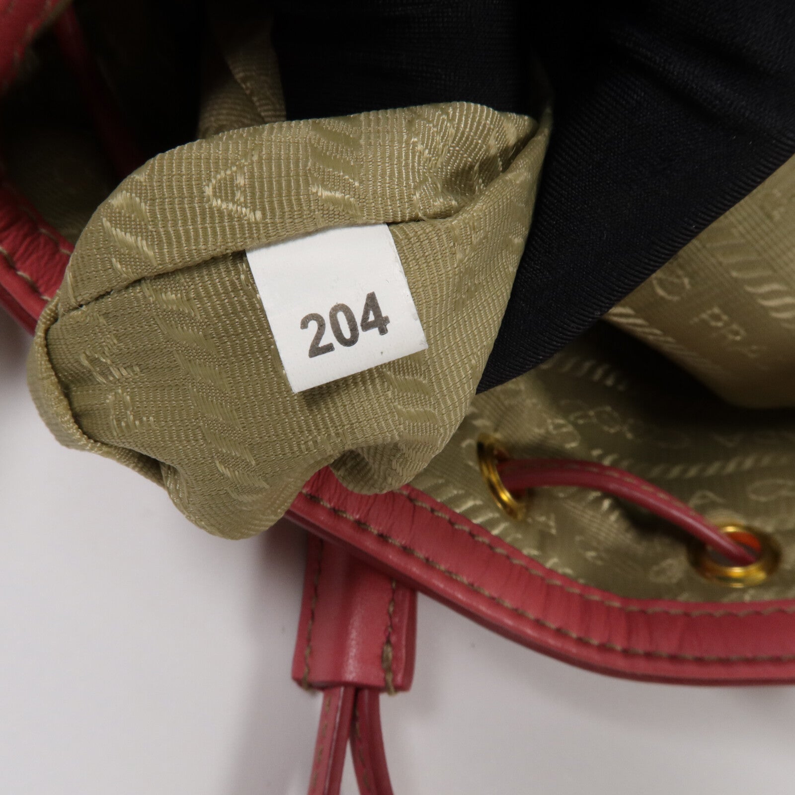 PRADA 帆布Mini Bucket手挽肩背兩用袋