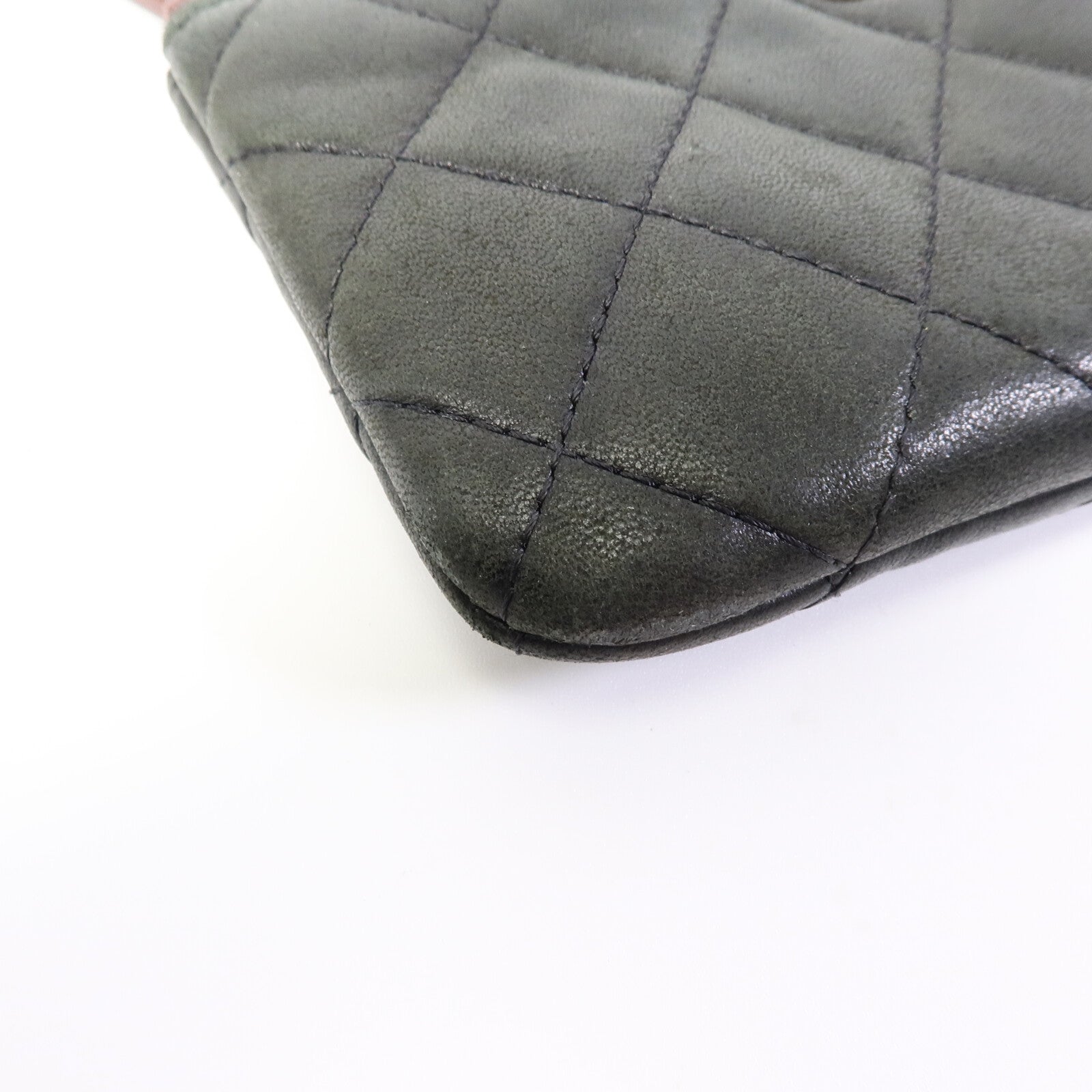 CHANEL 羊皮皮革Pouch Wallet錢包