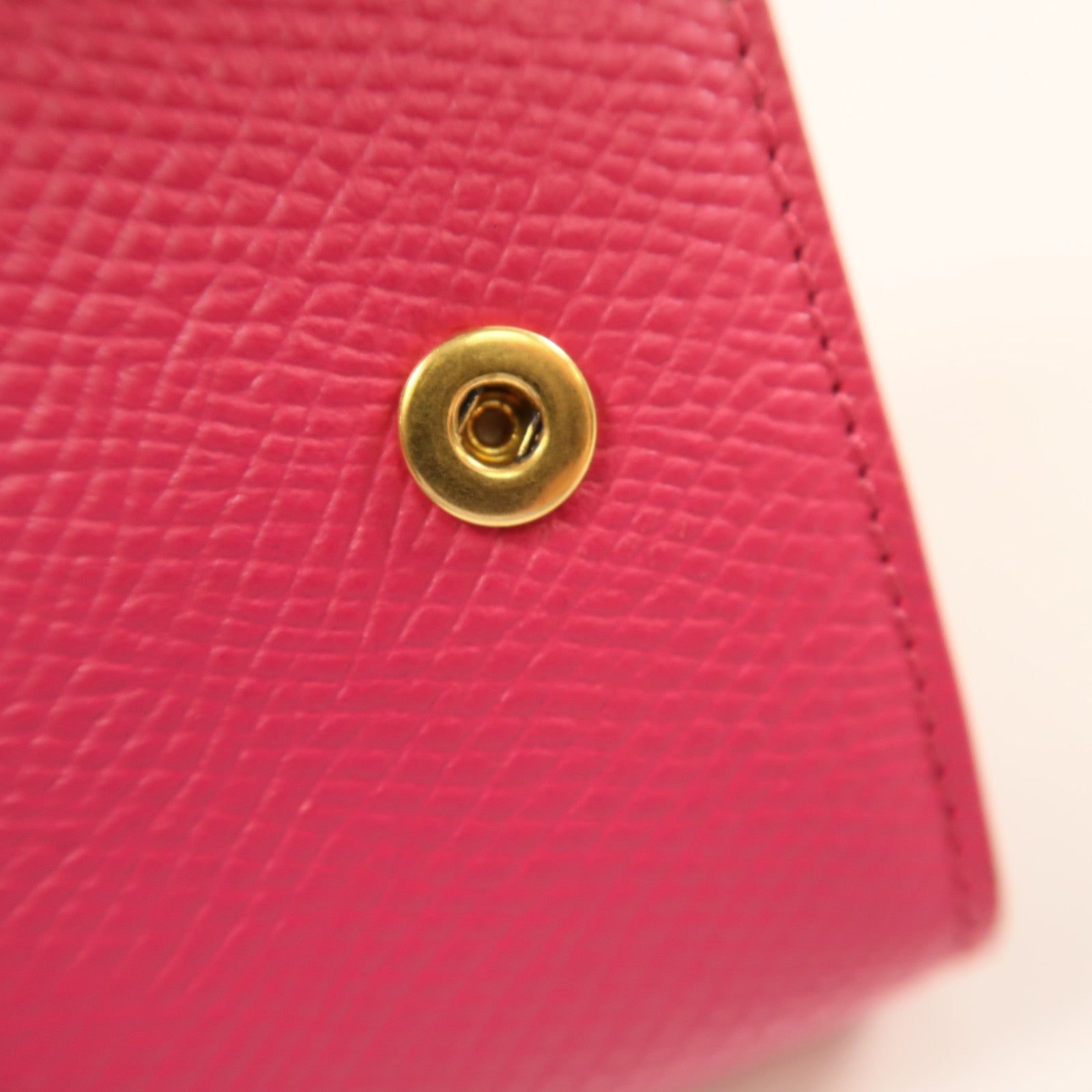 CELINE 牛皮皮革Wallet錢包粉紅色
