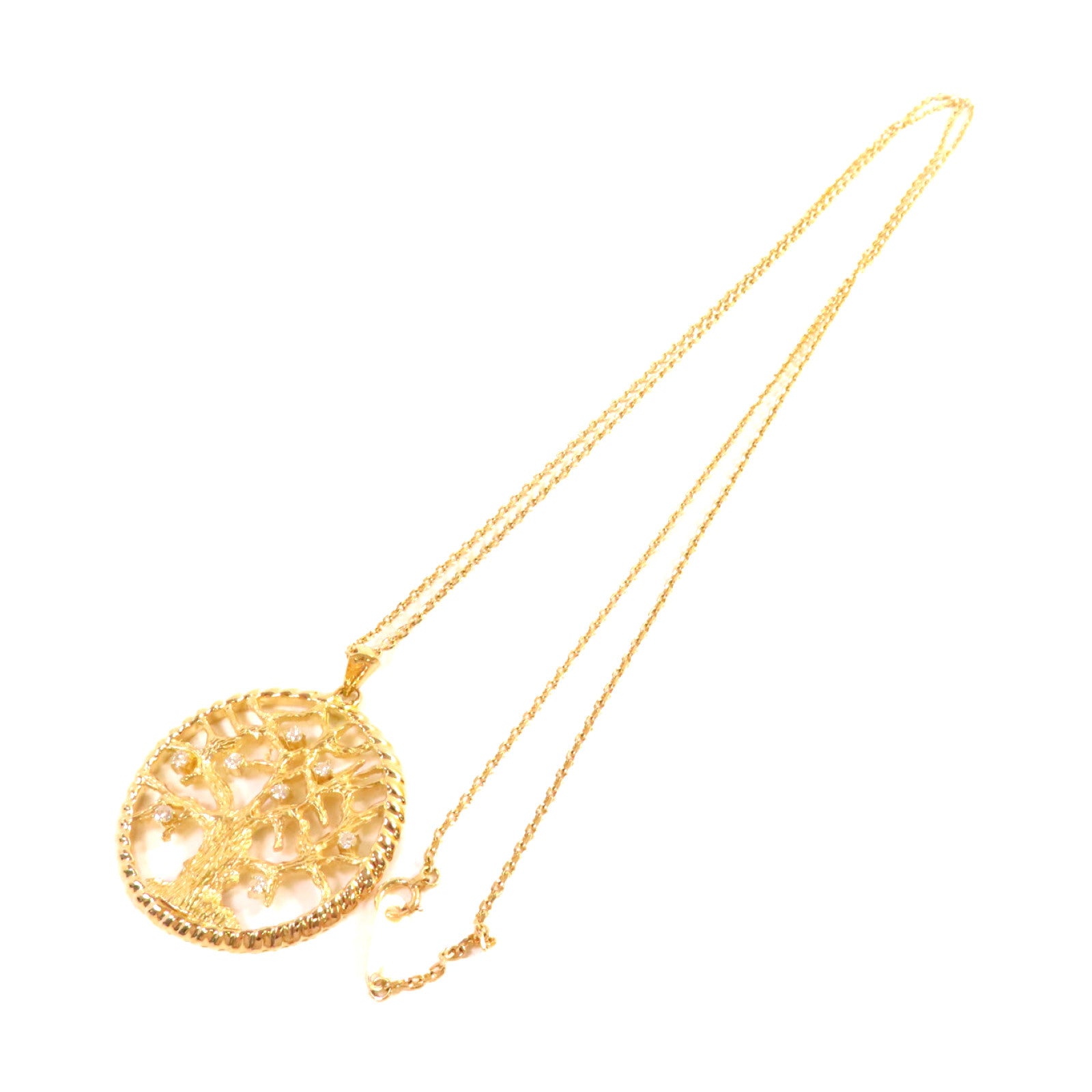 JEWELRY 18K黃金Diamond Necklace鑽石項鍊