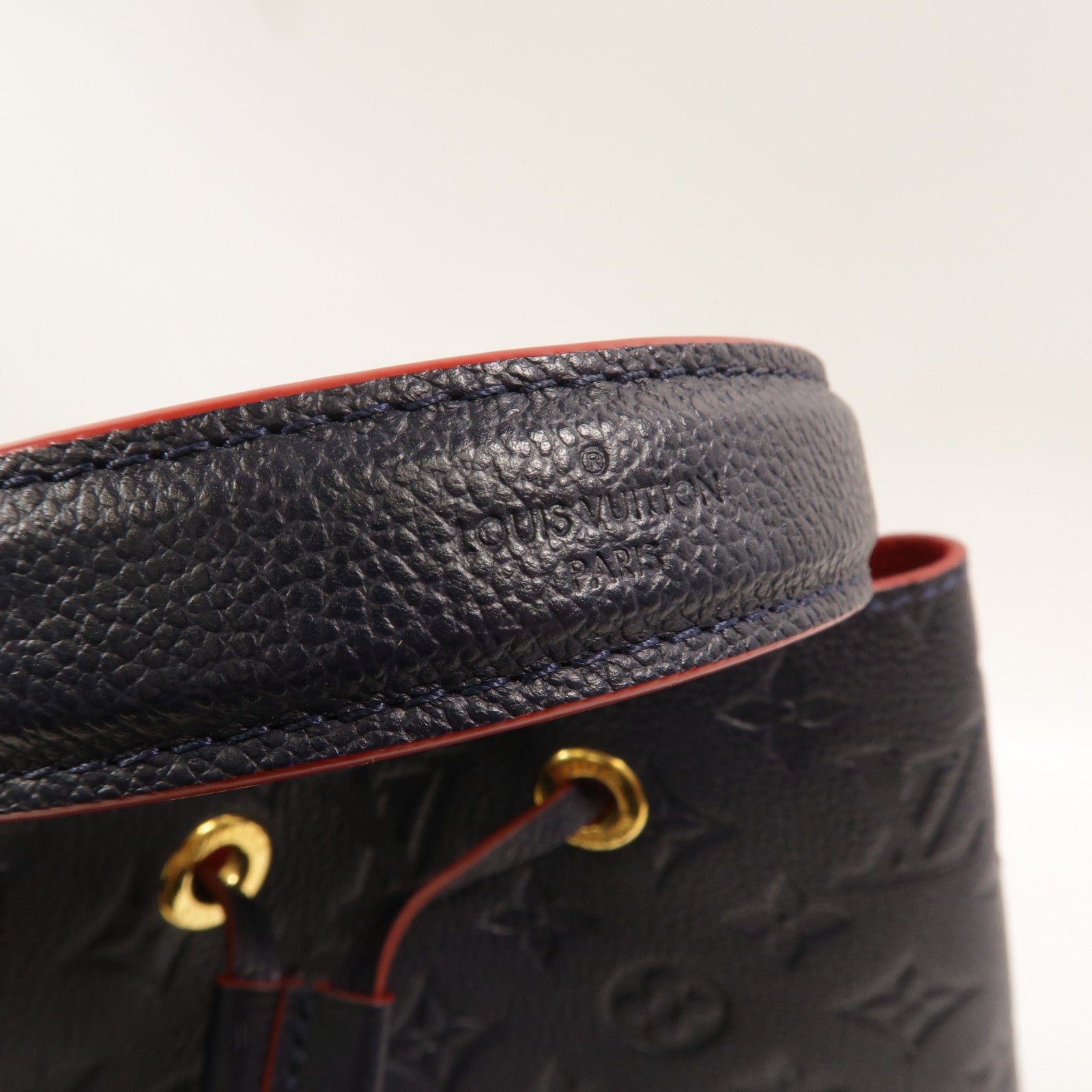 LOUIS VUITTON Monogram Empreinte Neo Noe MM手挽肩背兩用袋