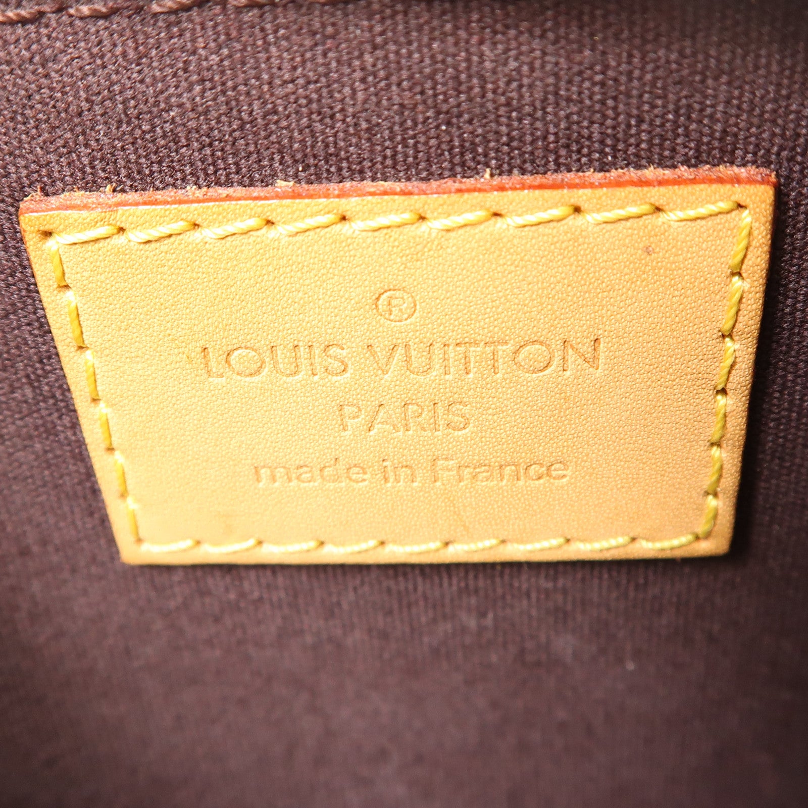 LOUIS VUITTON Vernis Alma BB金扣手挽肩背兩用袋