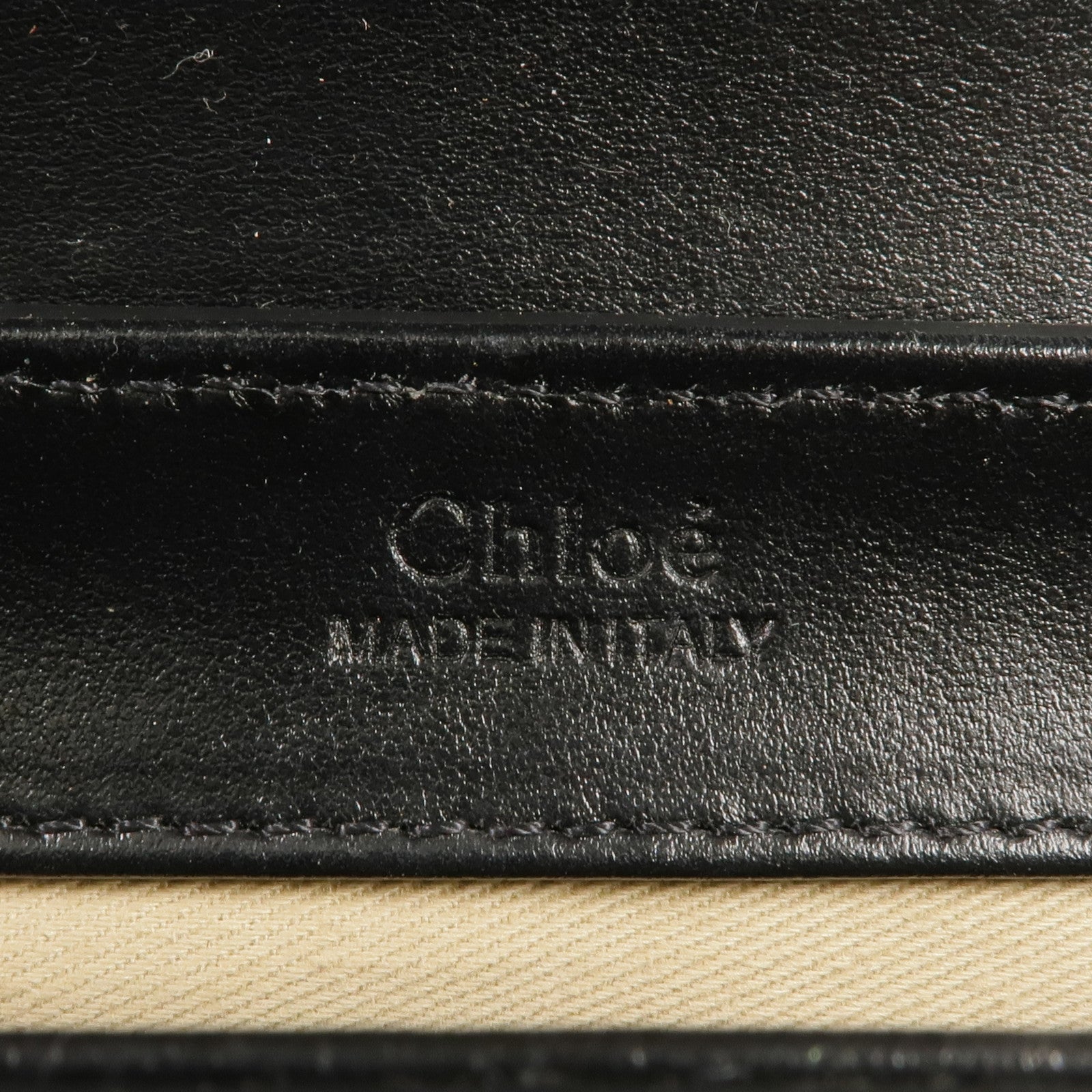 Chloe 牛皮皮革Mini Chloe C Bag金扣手挽肩背兩用袋