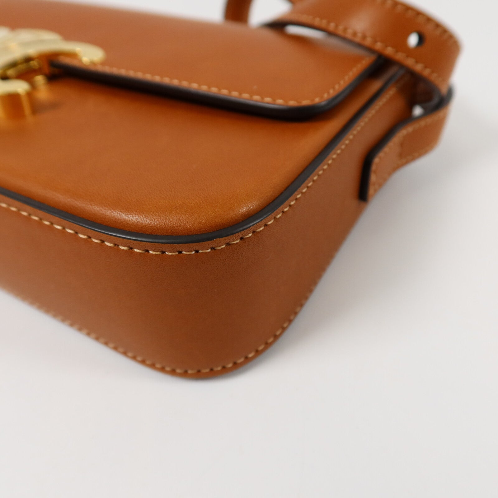 CELINE 牛皮皮革Caude肩背袋