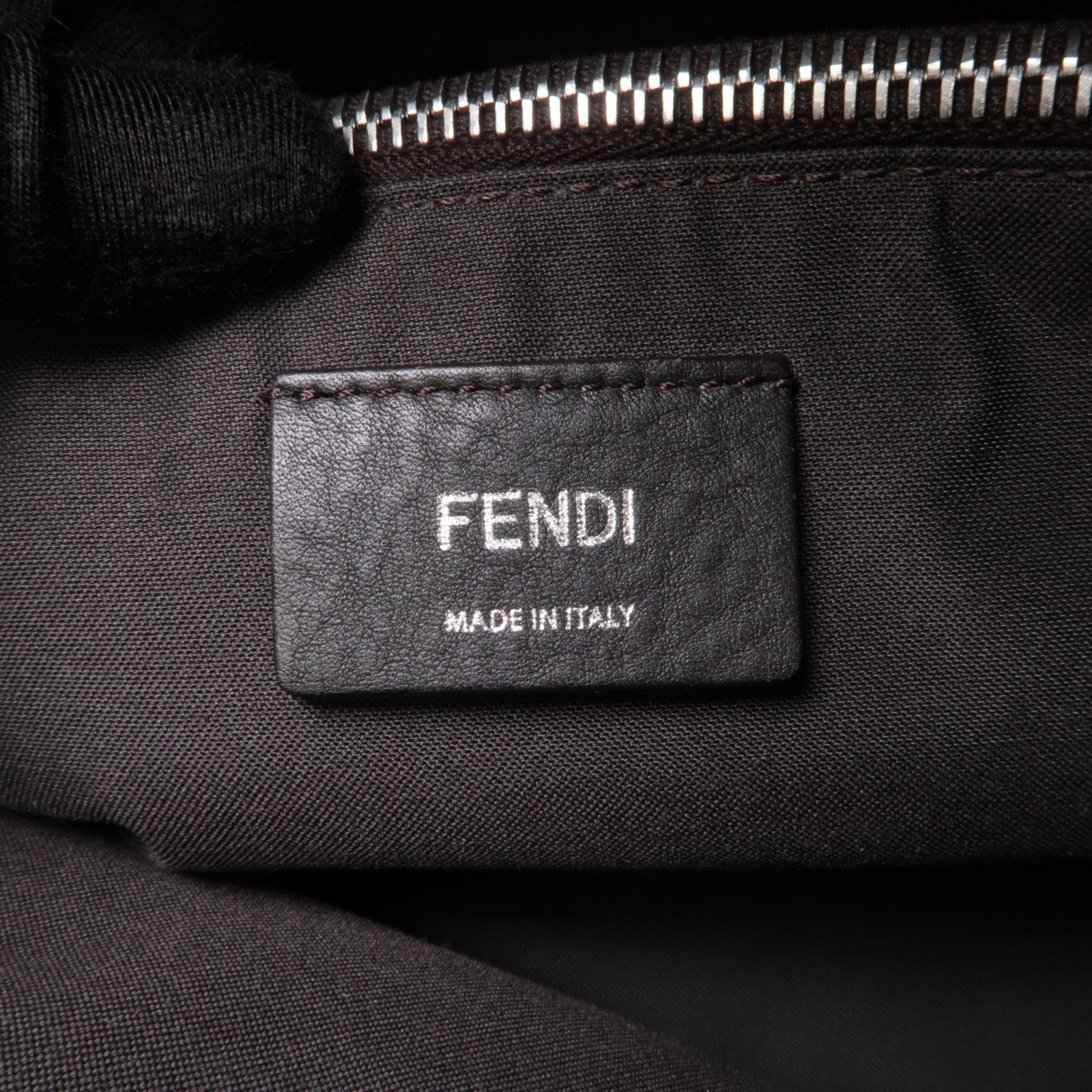FENDI 【激減優惠】牛皮皮革By The Way銀扣手挽肩背兩用袋