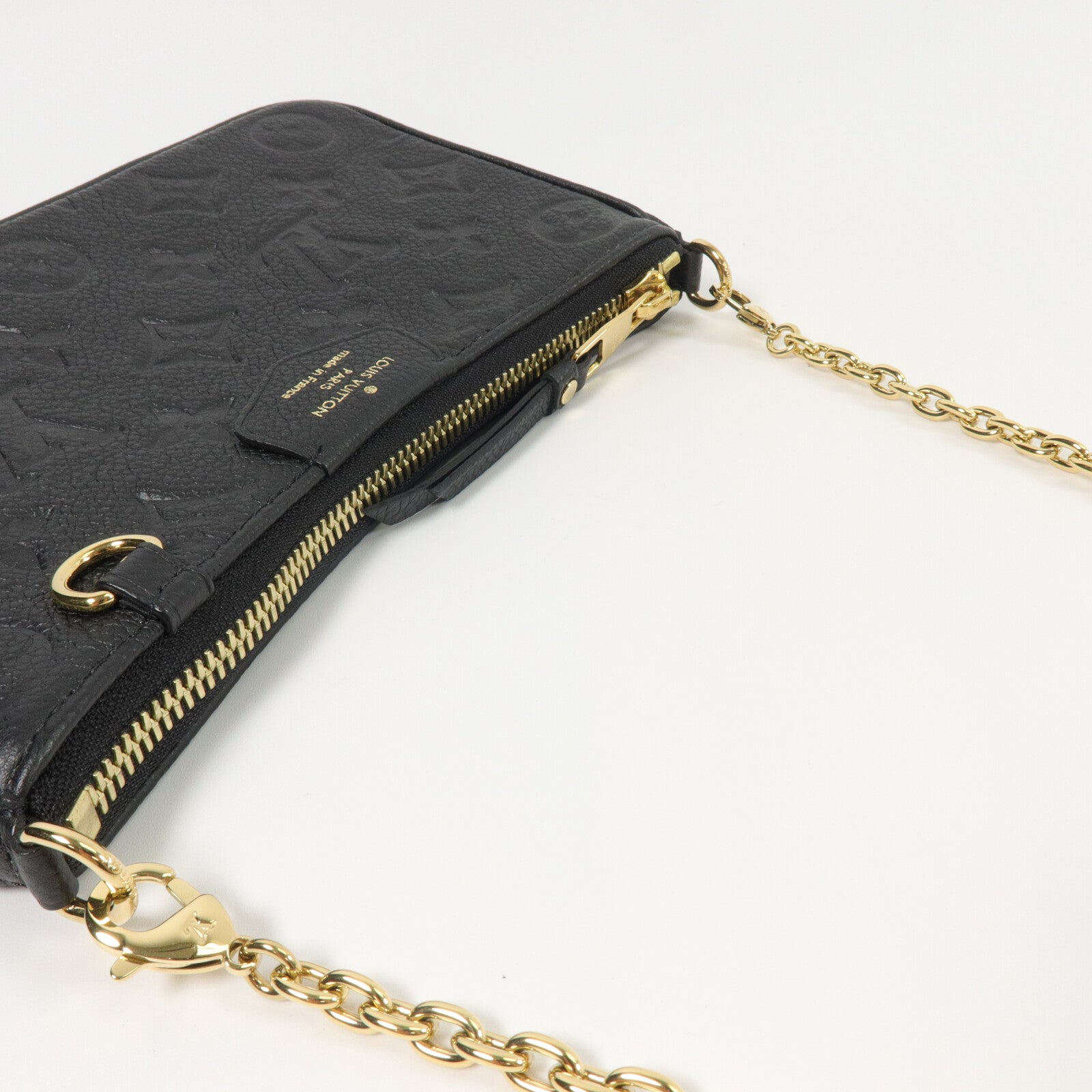LOUIS VUITTON Monogram Empreinte Easy Pouch On Strap手挽肩背兩用袋