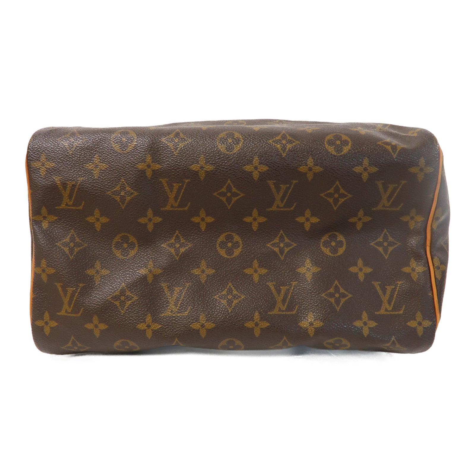 LOUIS VUITTON Monogram Speedy 30金扣手挽袋啡色