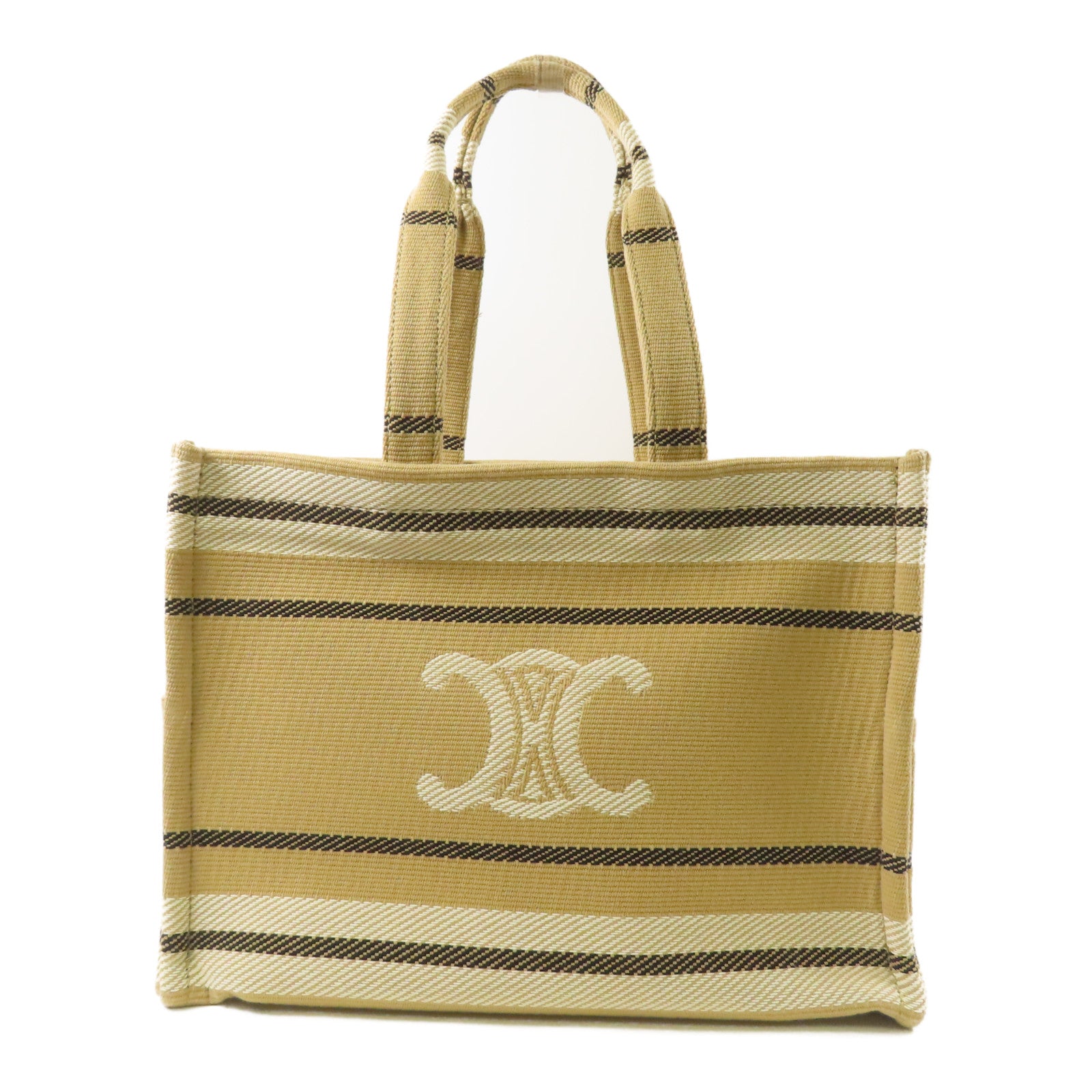CELINE 帆布Large Cabas Tote肩背袋/手挽袋
