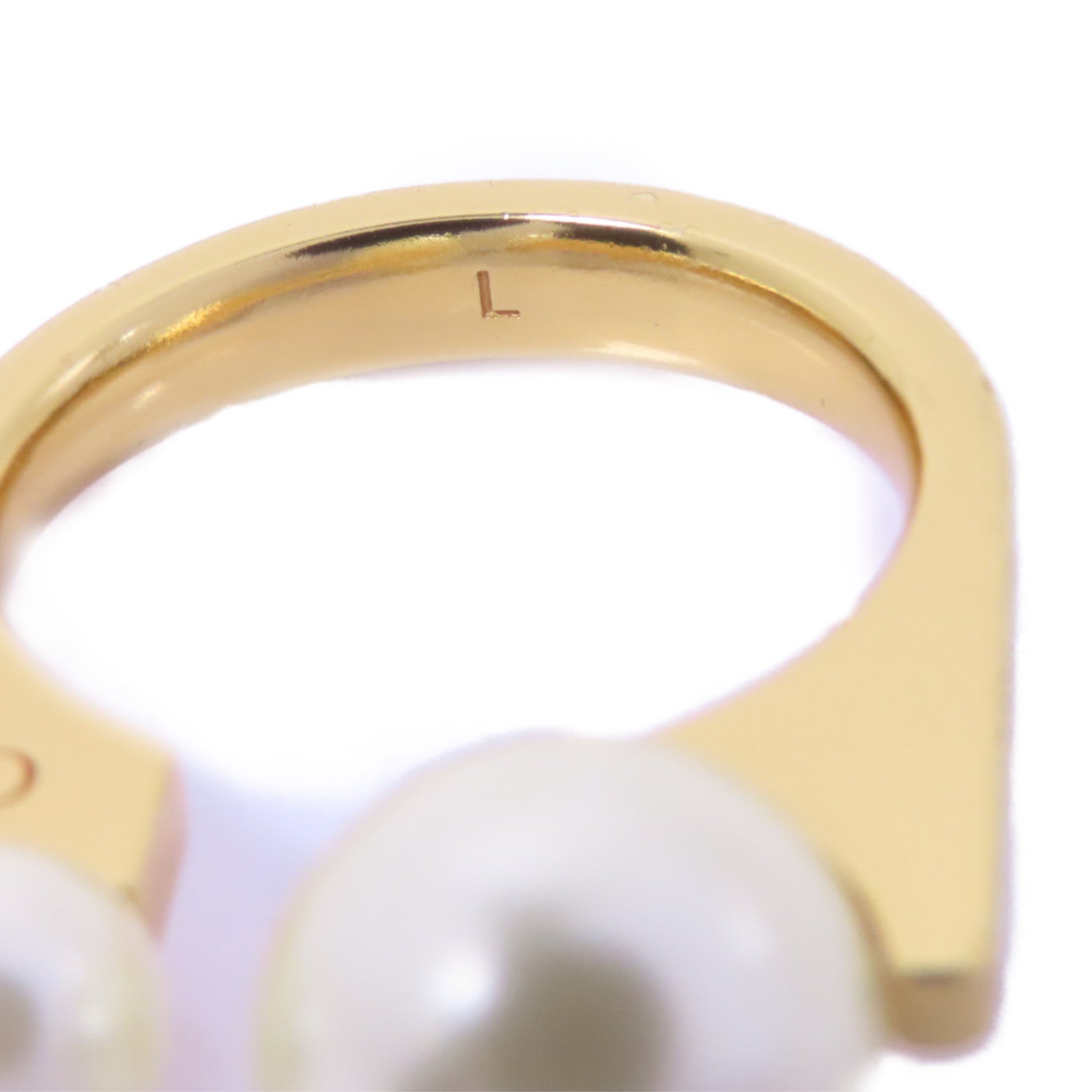 Dior PVC/金屬Ring戒指US#6.75