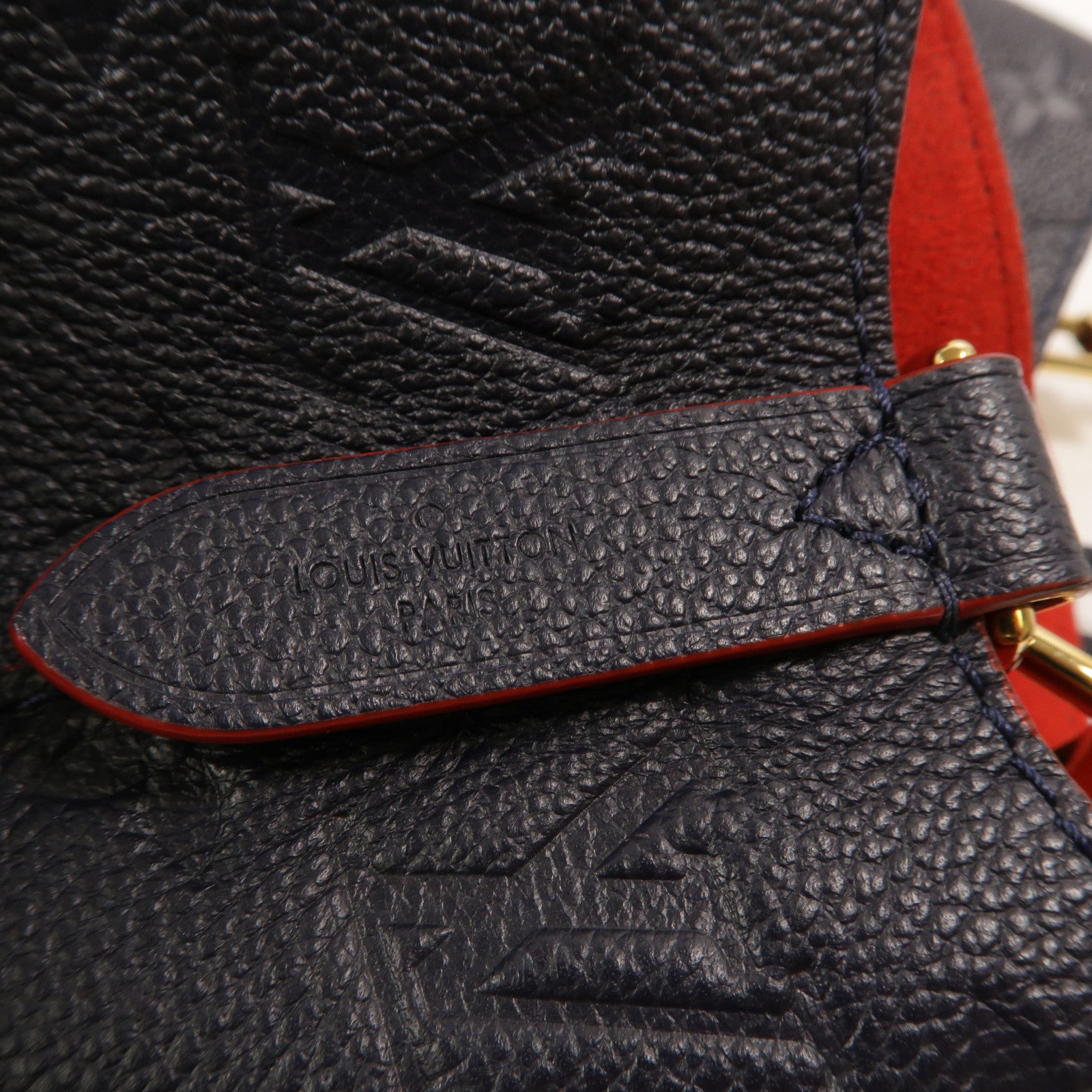LOUIS VUITTON Monogram Empreinte Neo Noe MM手挽肩背兩用袋