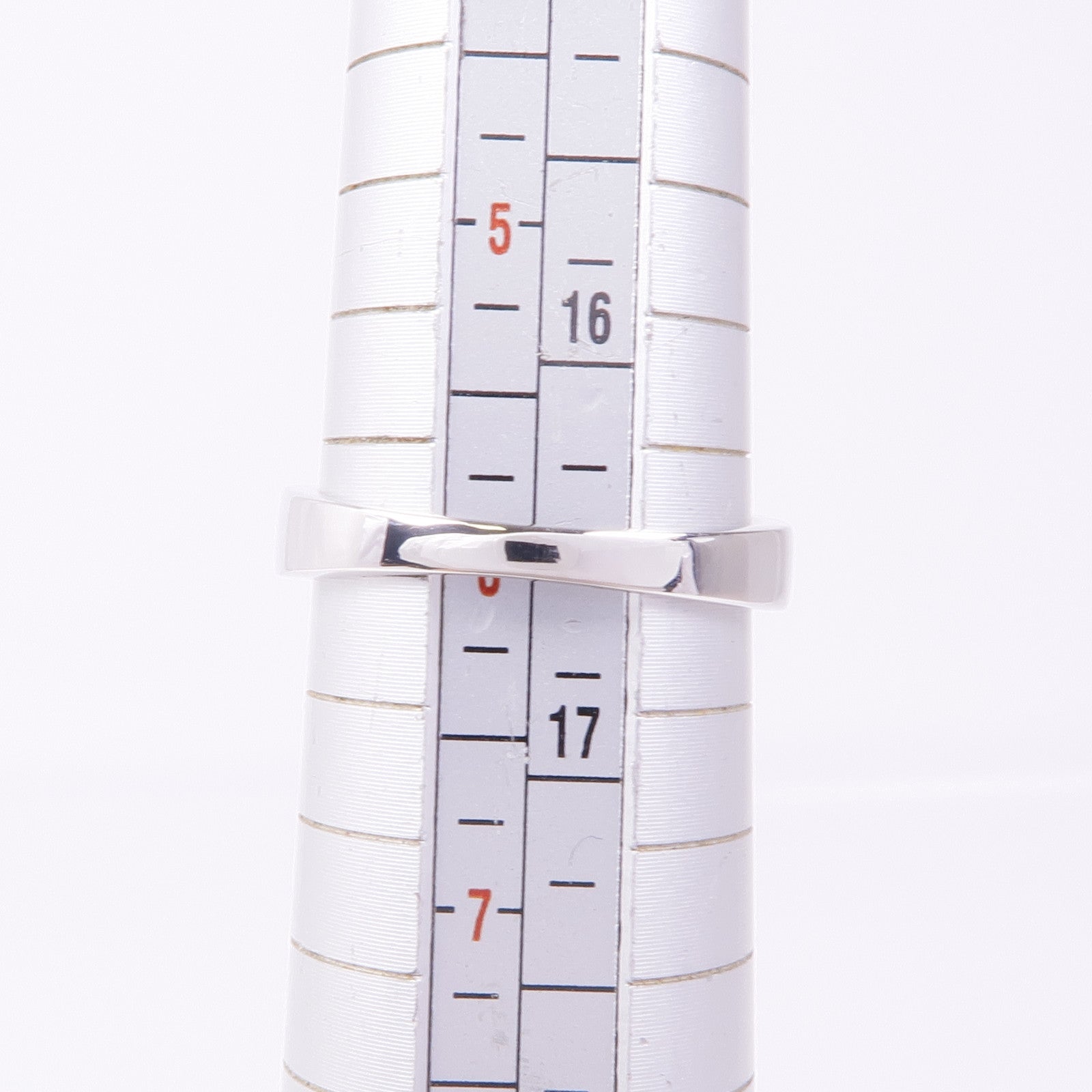 JEWELRY PT900鉑金Sapphire Diamond Ring藍寶石/鑽石戒指US#6