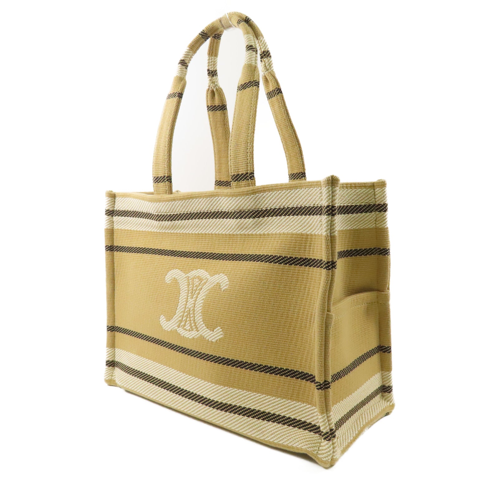 CELINE 帆布Large Cabas Tote肩背袋/手挽袋