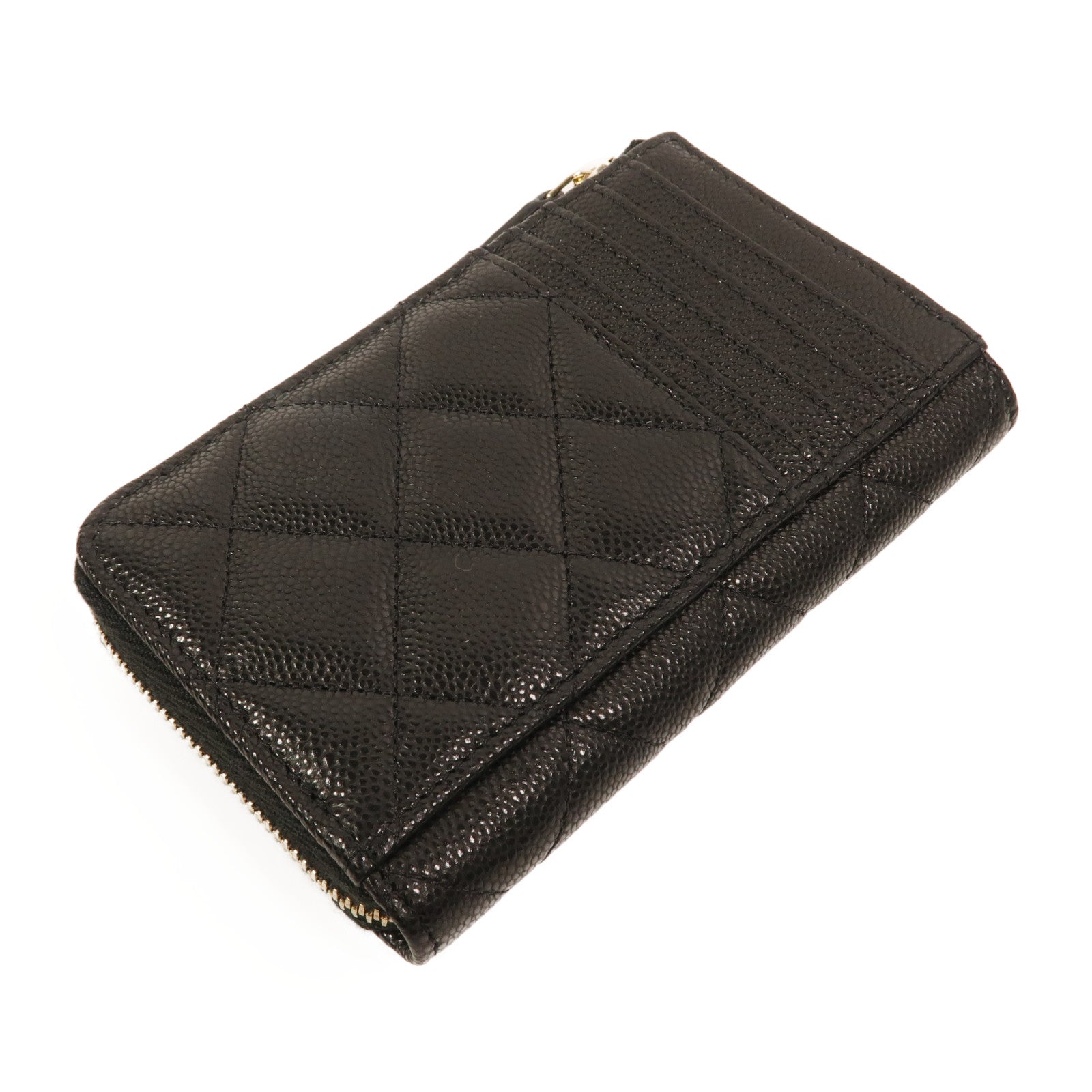 CHANEL 牛皮皮革Zipped Card Case卡片套