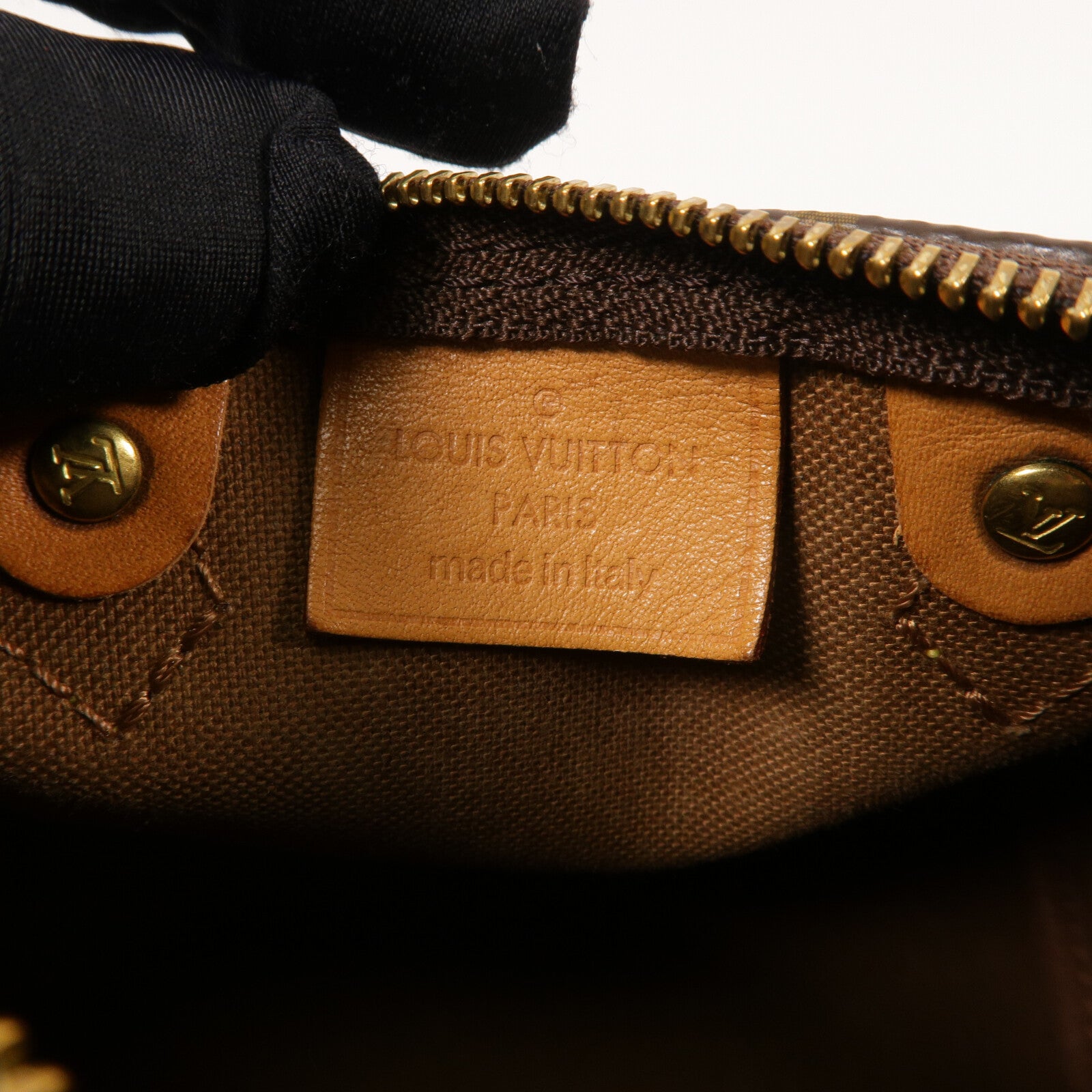 LOUIS VUITTON Monogram Nano Speedy手挽肩背兩用袋