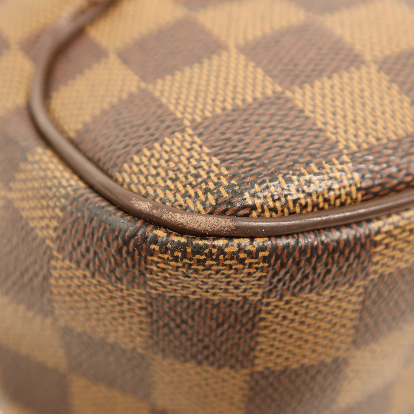 LOUIS VUITTON Damier Olaf MM金扣肩背袋