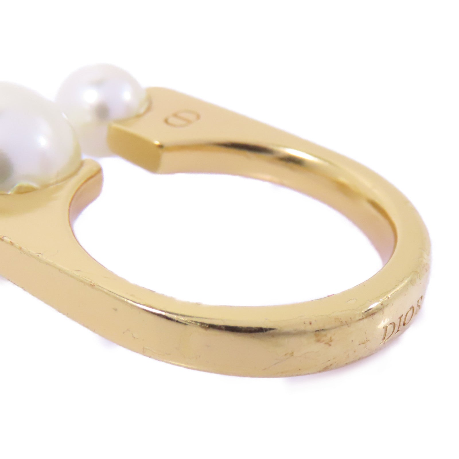 Dior PVC/金屬Ring戒指US#6.75