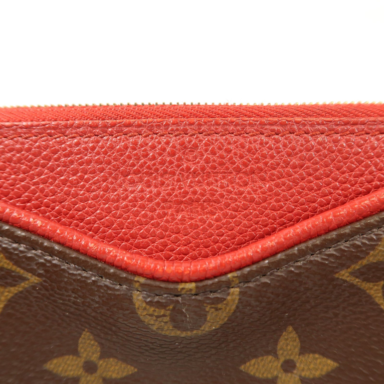 LOUIS VUITTON Monogram Pallas Clutch金扣鏈帶手挽肩背兩用袋