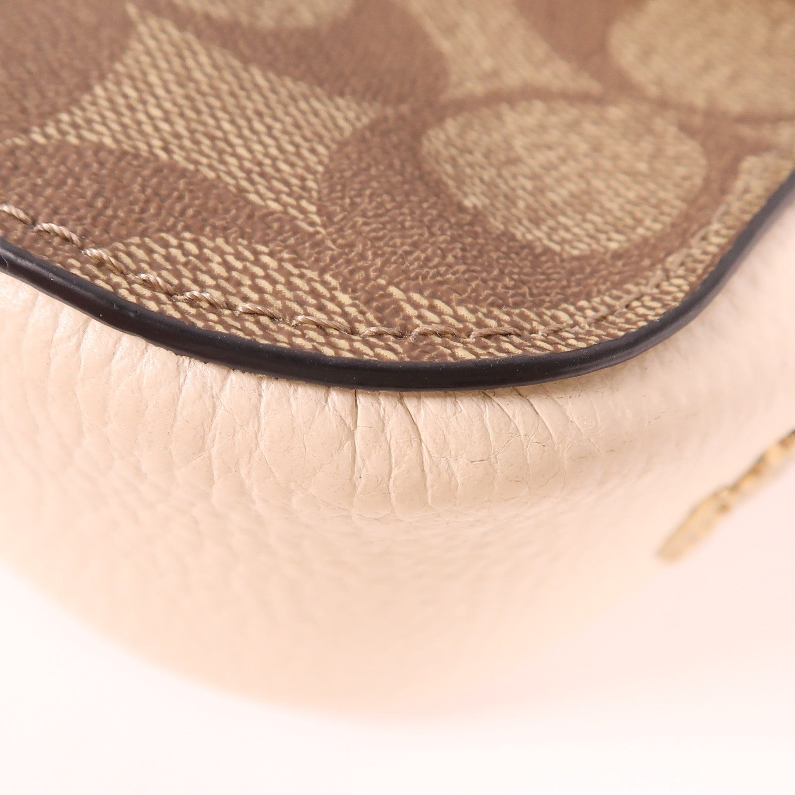 COACH 塗層帆布2 Way Bag金扣手挽肩背兩用袋