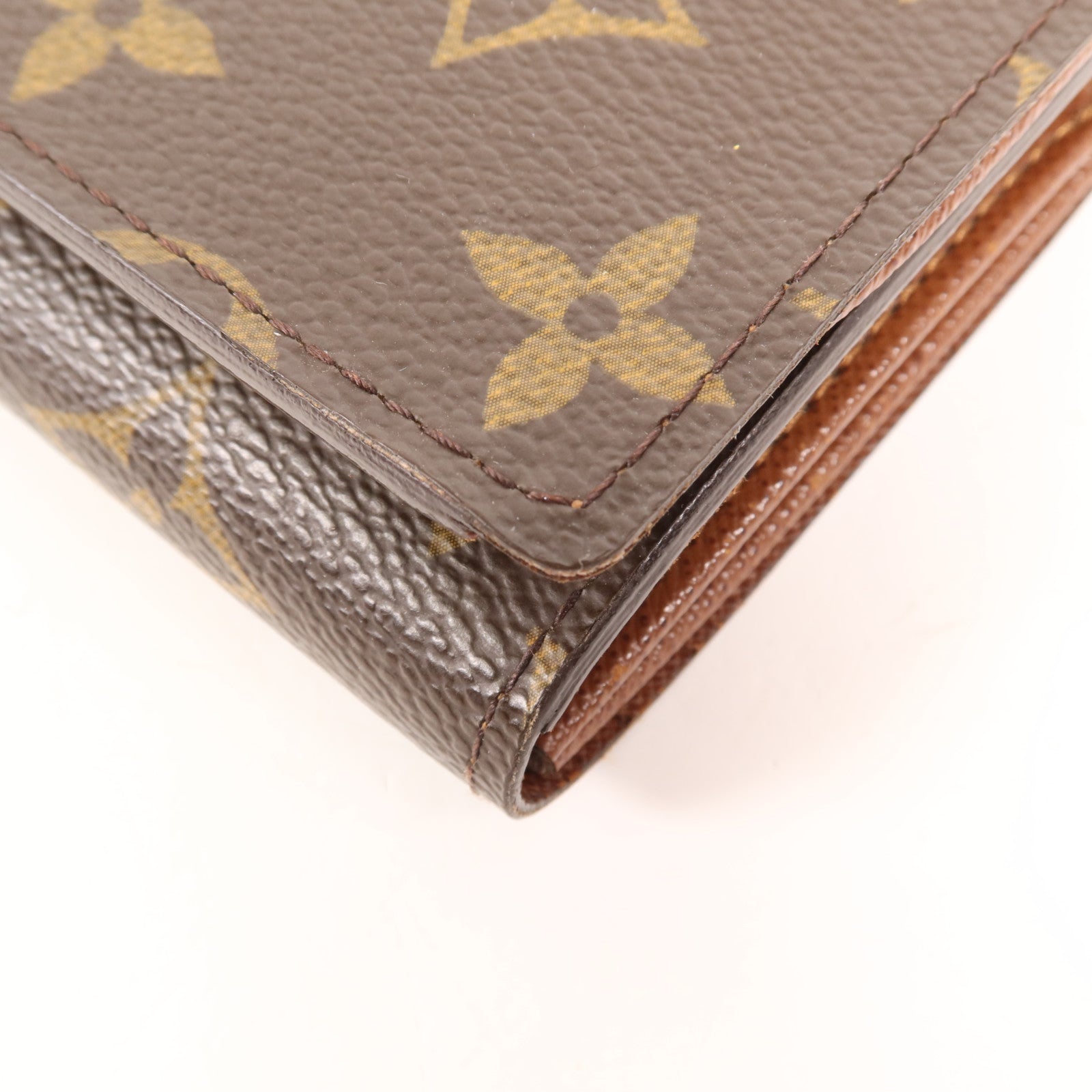 LOUIS VUITTON Monogram Porte Monnaie金扣錢包