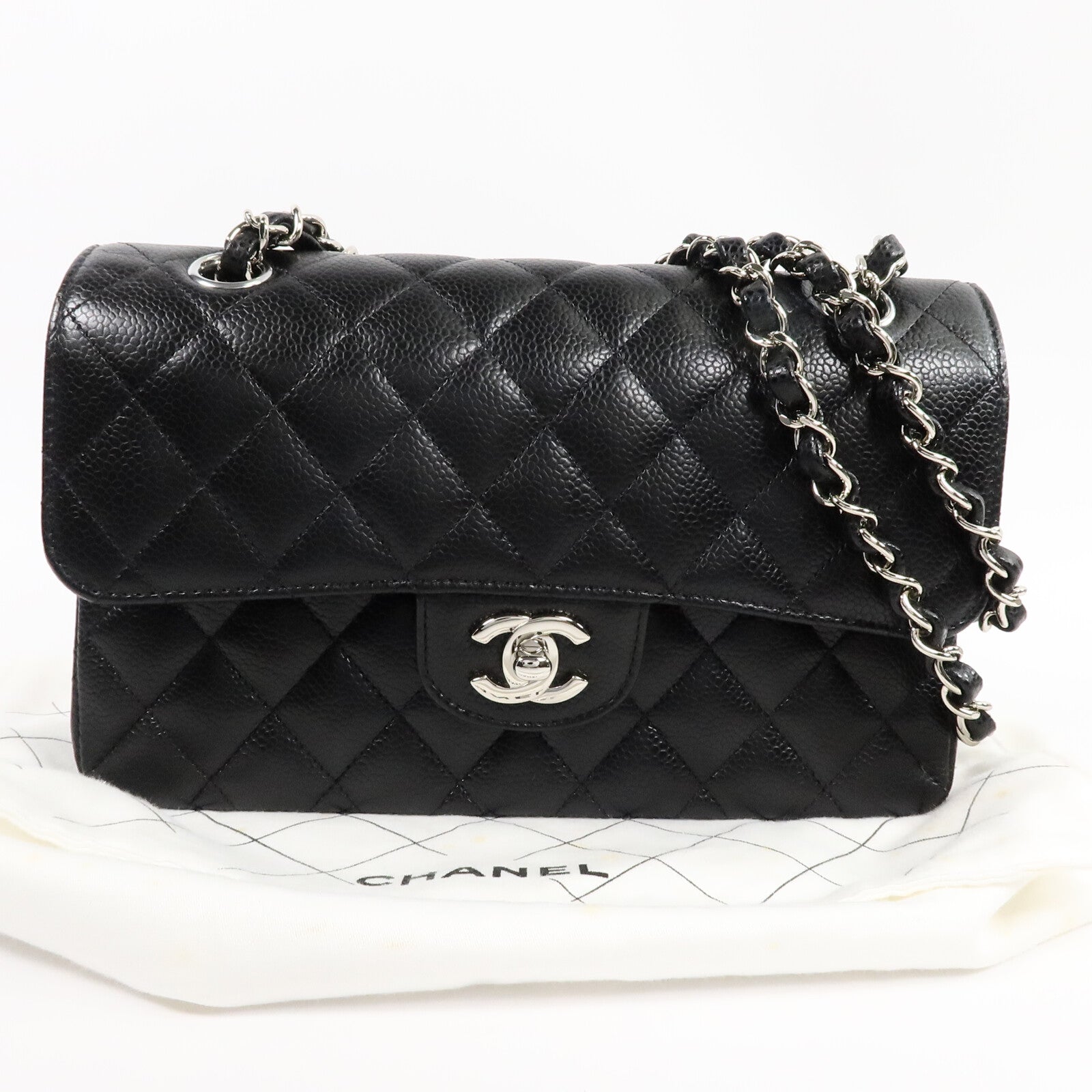 CHANEL 牛皮皮革Classic 23肩背袋
