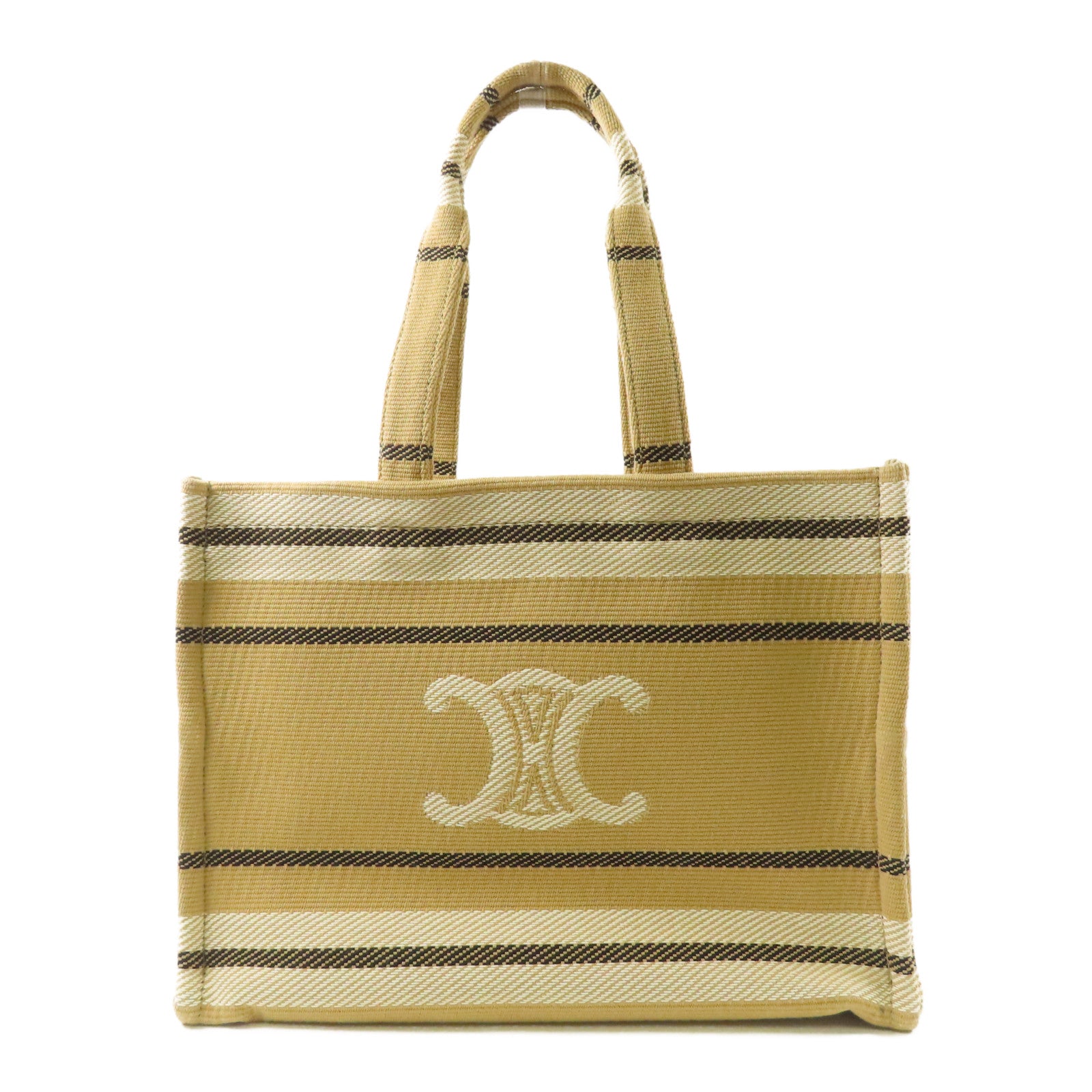 CELINE 帆布Large Cabas Tote肩背袋/手挽袋