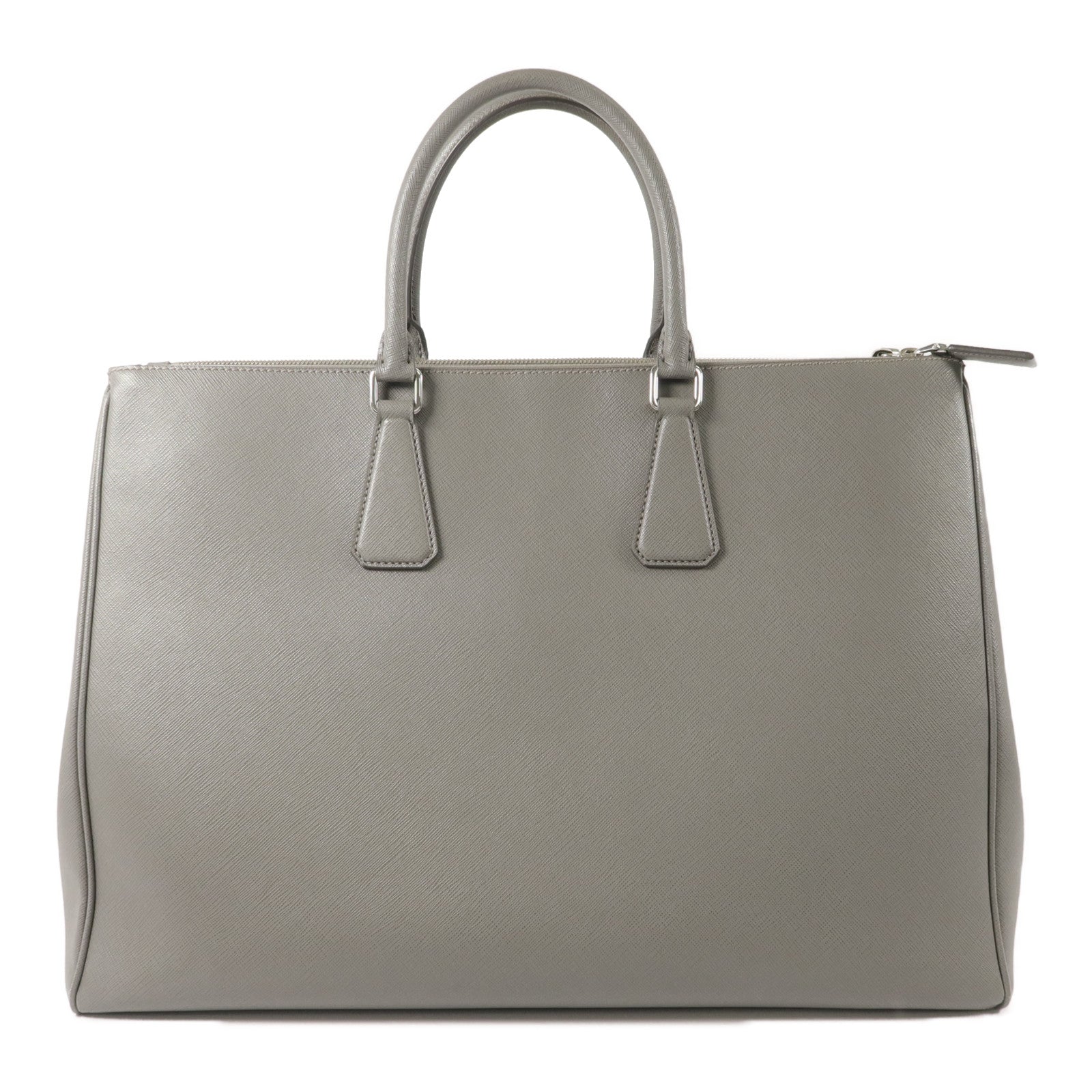 PRADA Saffiano皮革Dual-Zip Shopper Tote Bag手挽袋