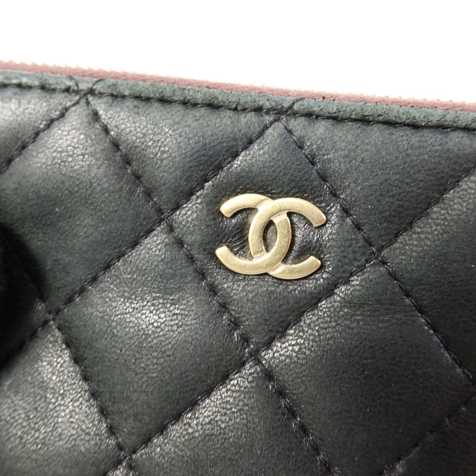 CHANEL 羊皮皮革Pouch Wallet錢包