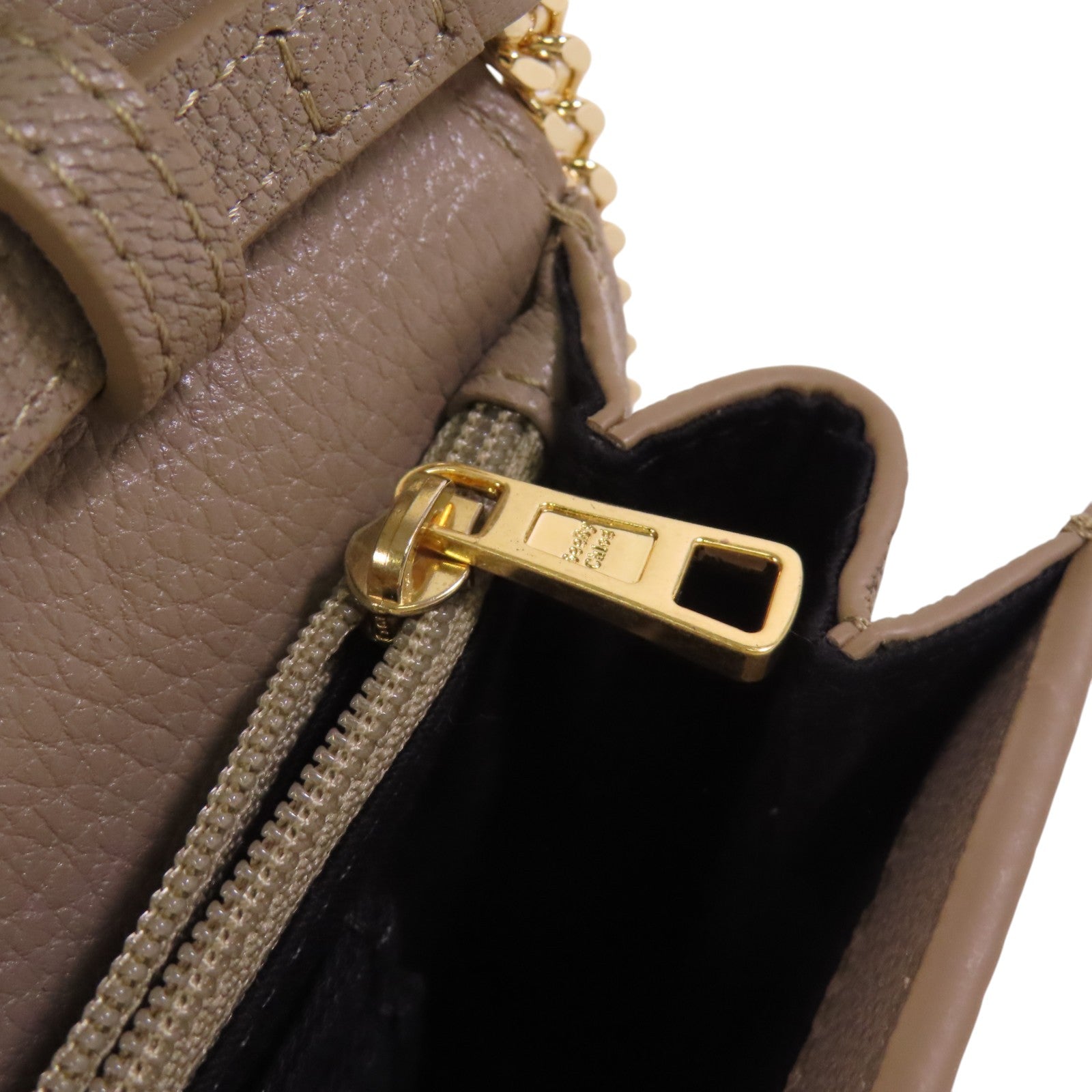 Chloe 牛皮皮革Chain Shoulder Bag金扣鏈帶肩背袋