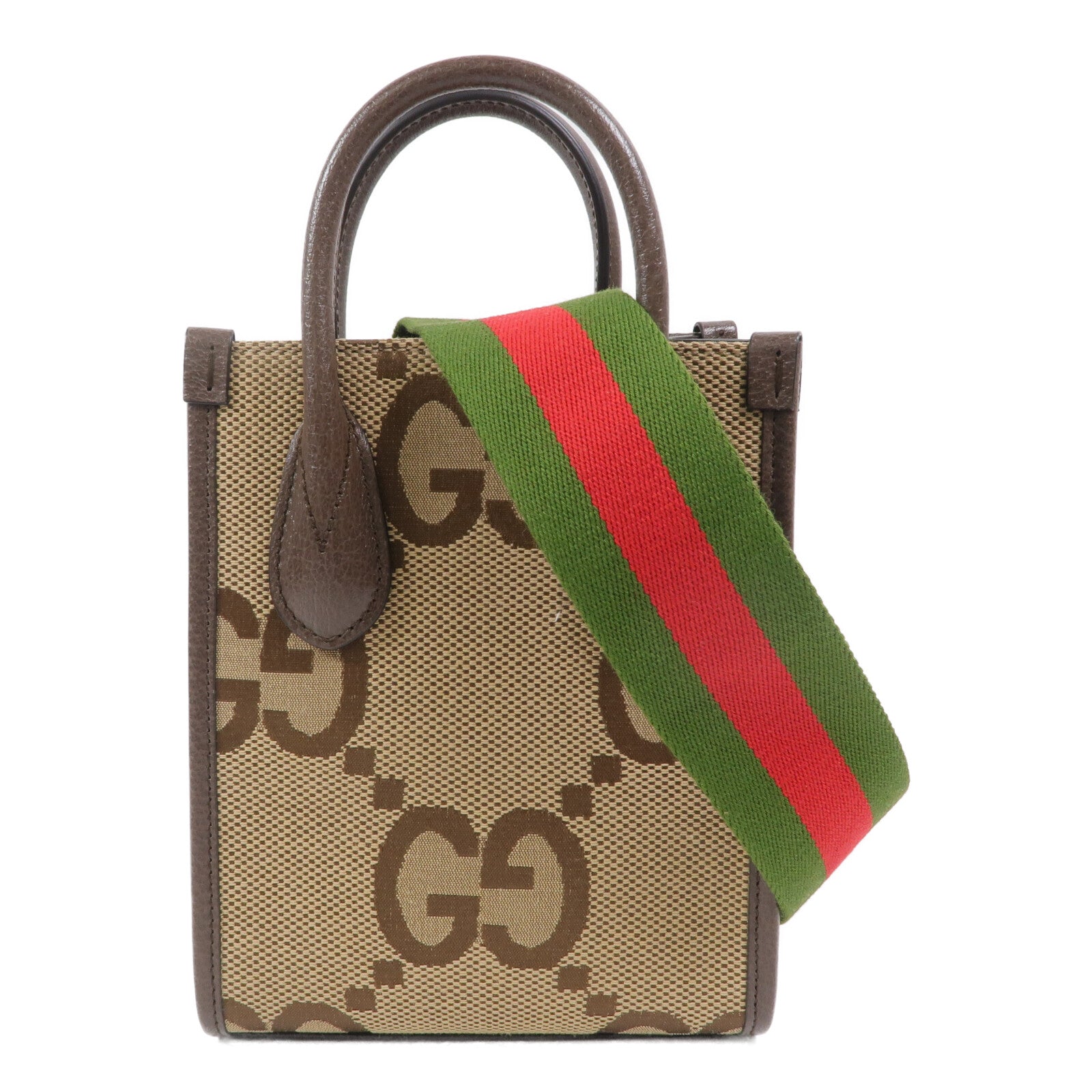GUCCI 帆布Jumbo GG手挽肩背兩用袋