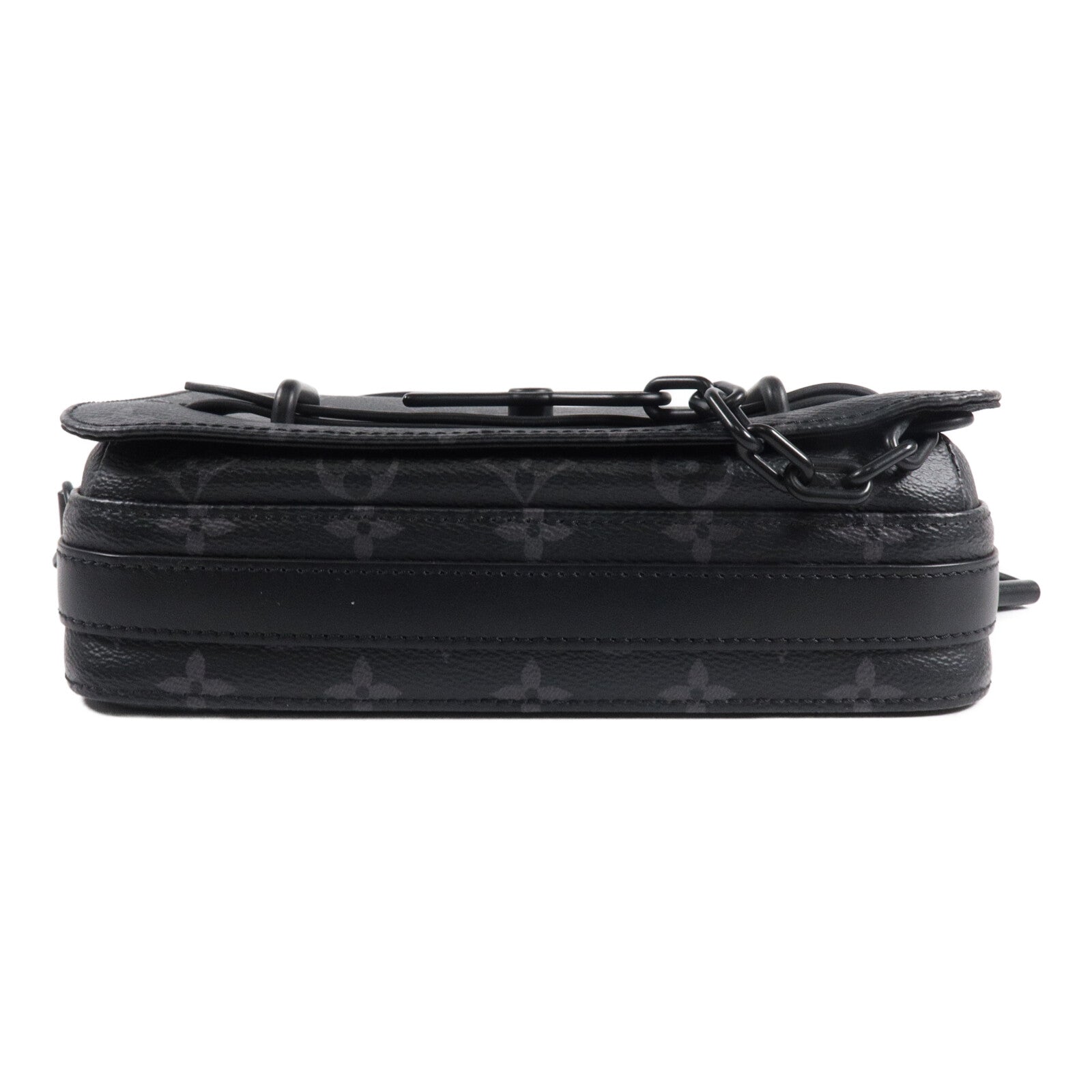 LOUIS VUITTON Monogram Eclipse Steamer肩背袋