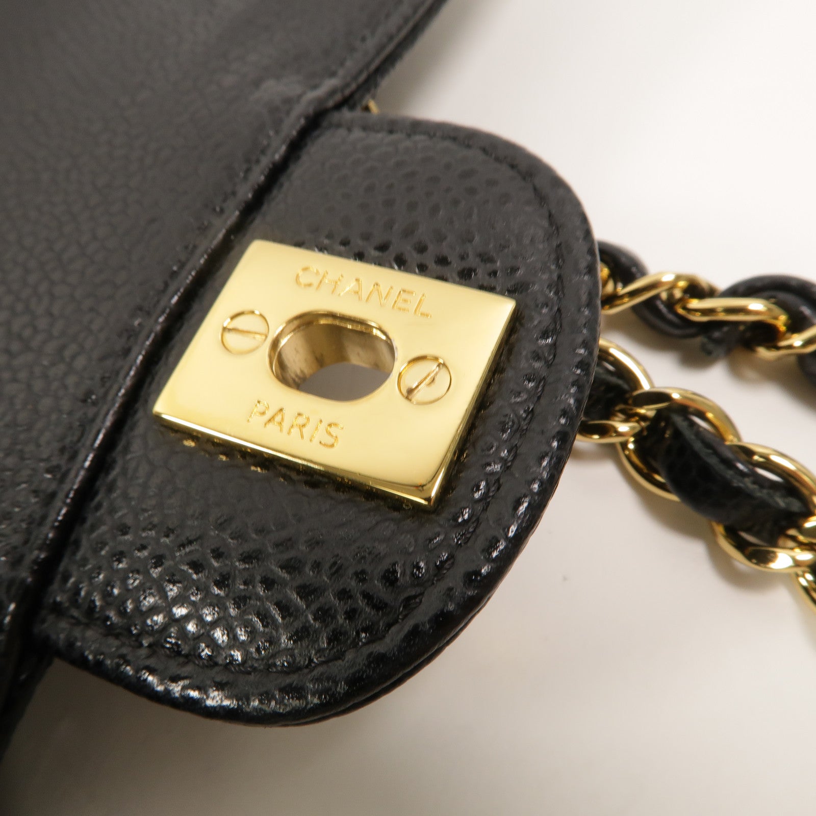 CHANEL 牛皮皮革Classic 25鏈帶肩背袋
