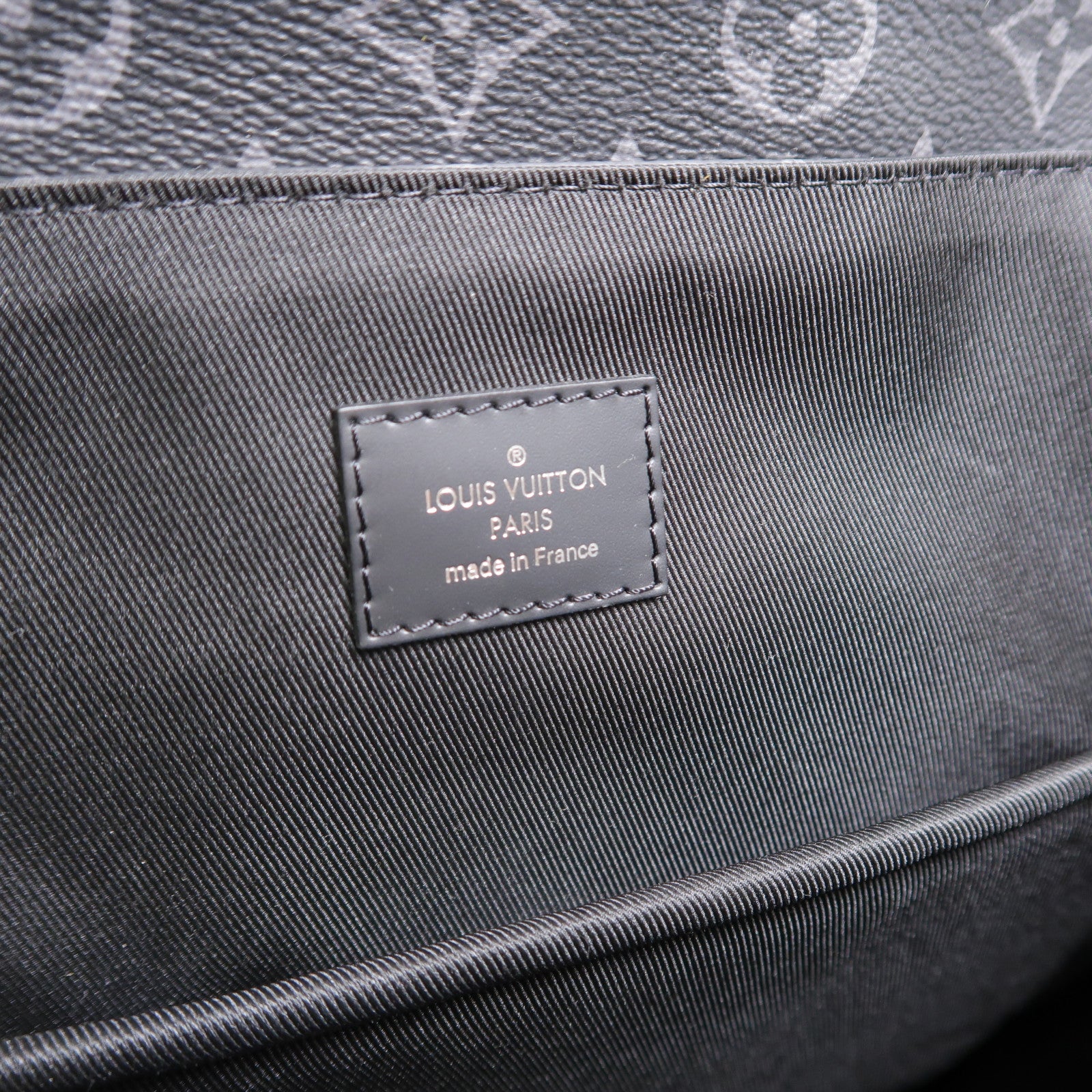 LOUIS VUITTON Monogram Eclipse Steamer背包