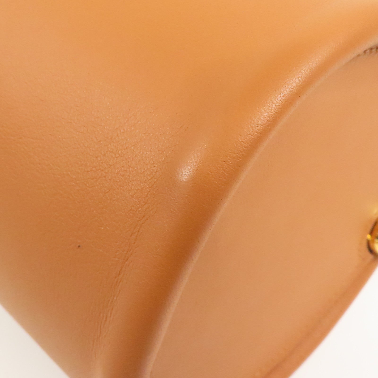 HERMES Swift皮革Maximors金扣肩背袋Gold