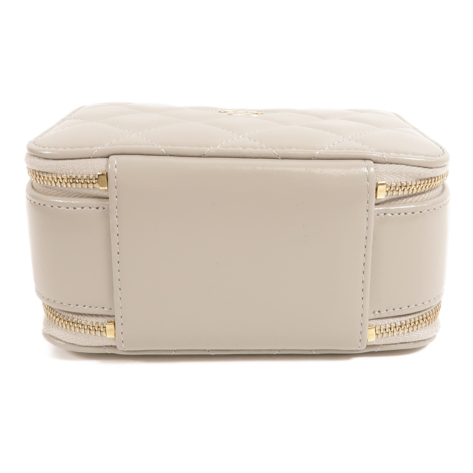 CHANEL 羊皮皮革Top Handle Vanity Case手挽肩背兩用袋